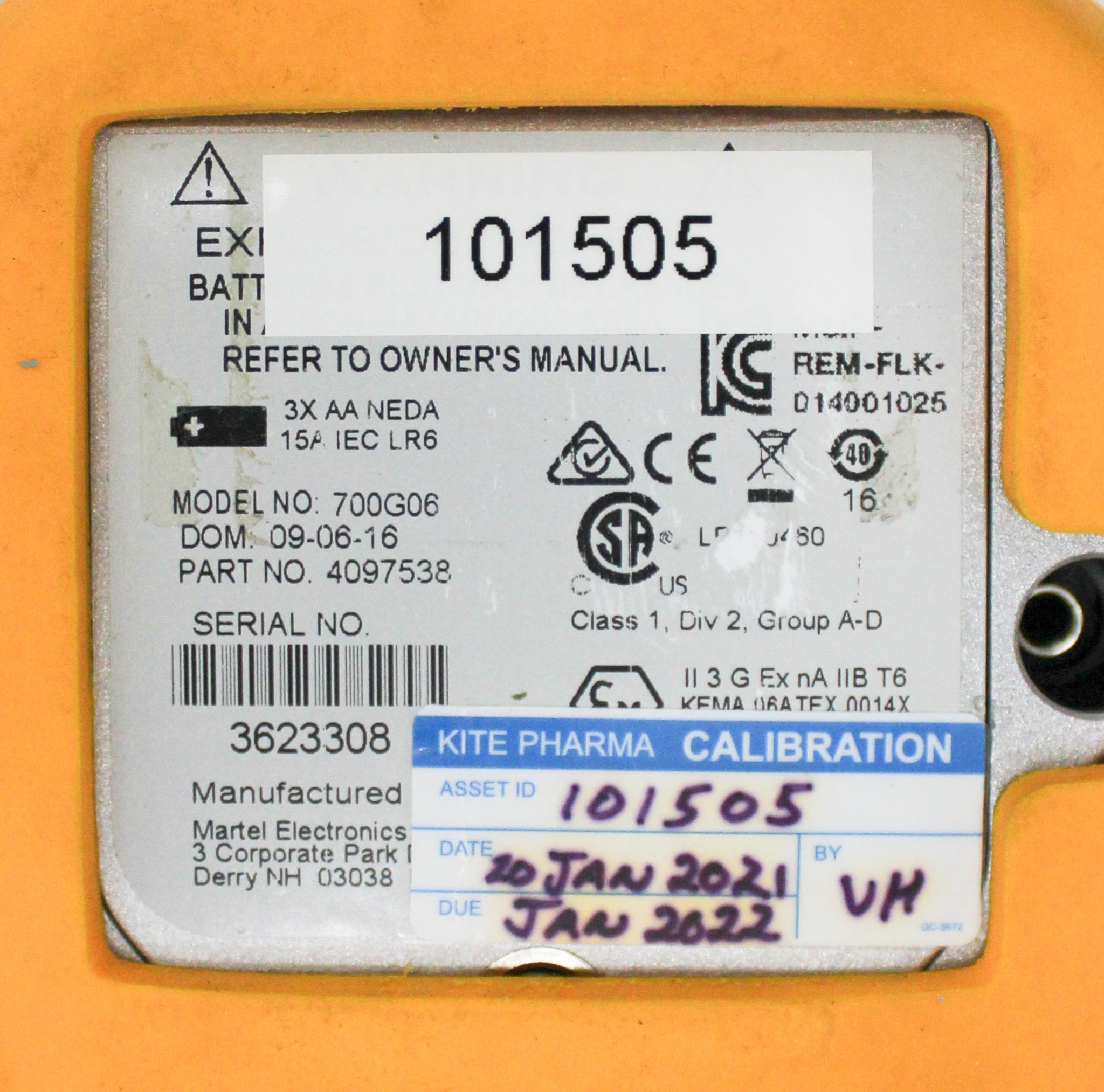 Fluke 700G06 Digital Pressure Gauge Calibrator Used 100PSIG Precision