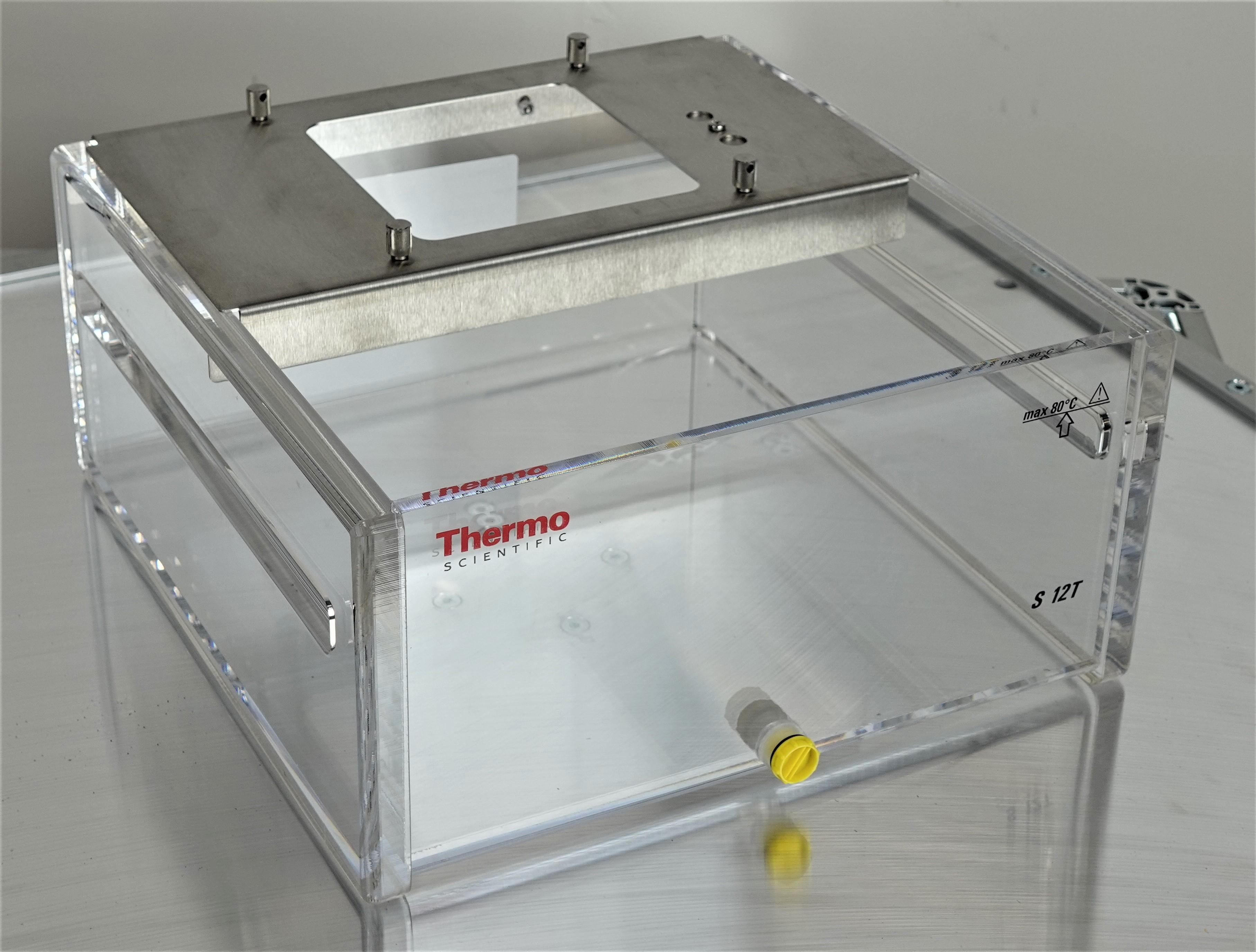 Thermo SAHARA S12T Chiller Heater Transparent Acrylic Bath 15L 60C Range