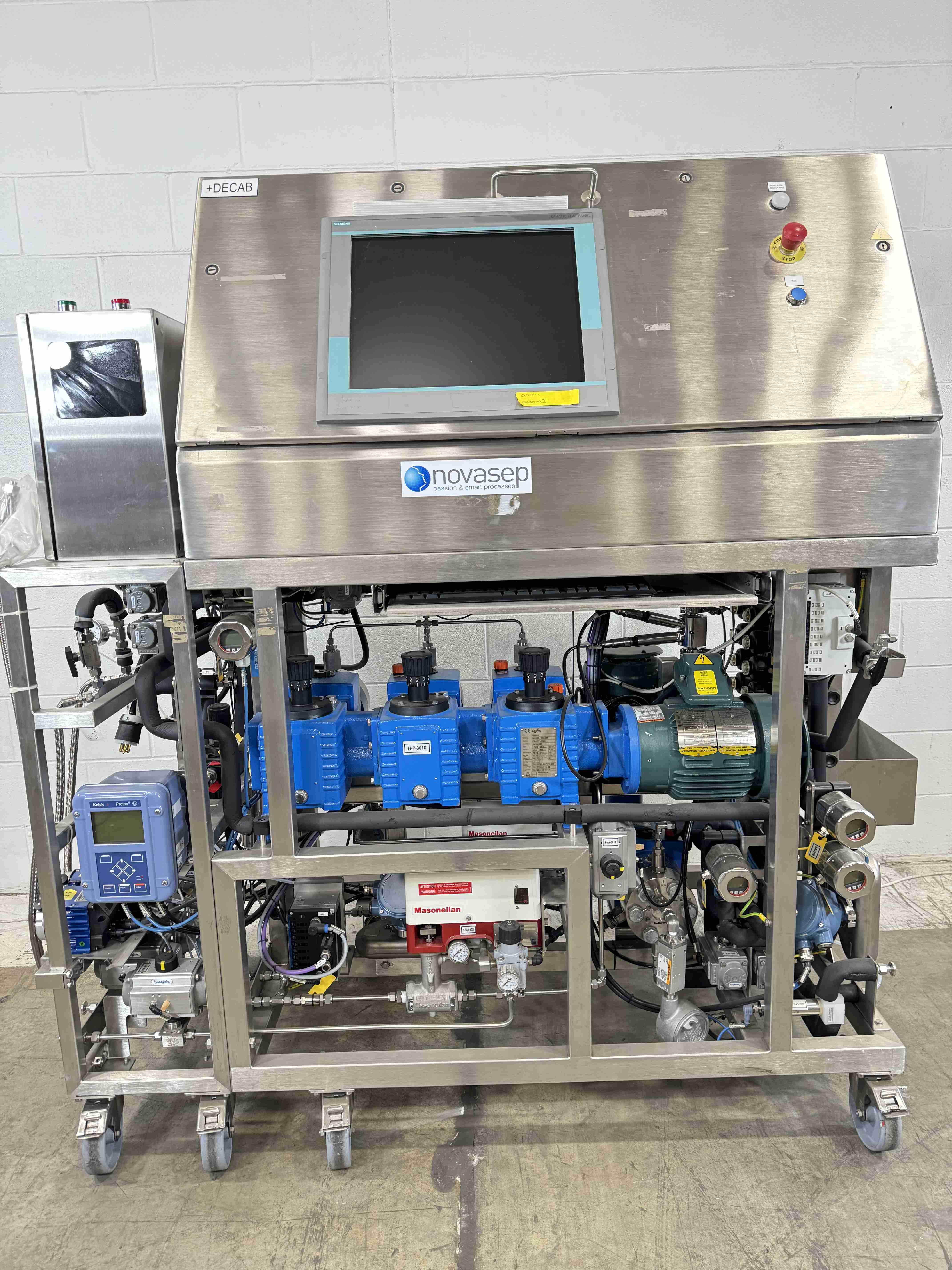 Novasep Lewa NVS21320 Diaphragm Pump High-Pressure Efficient 2017 Model