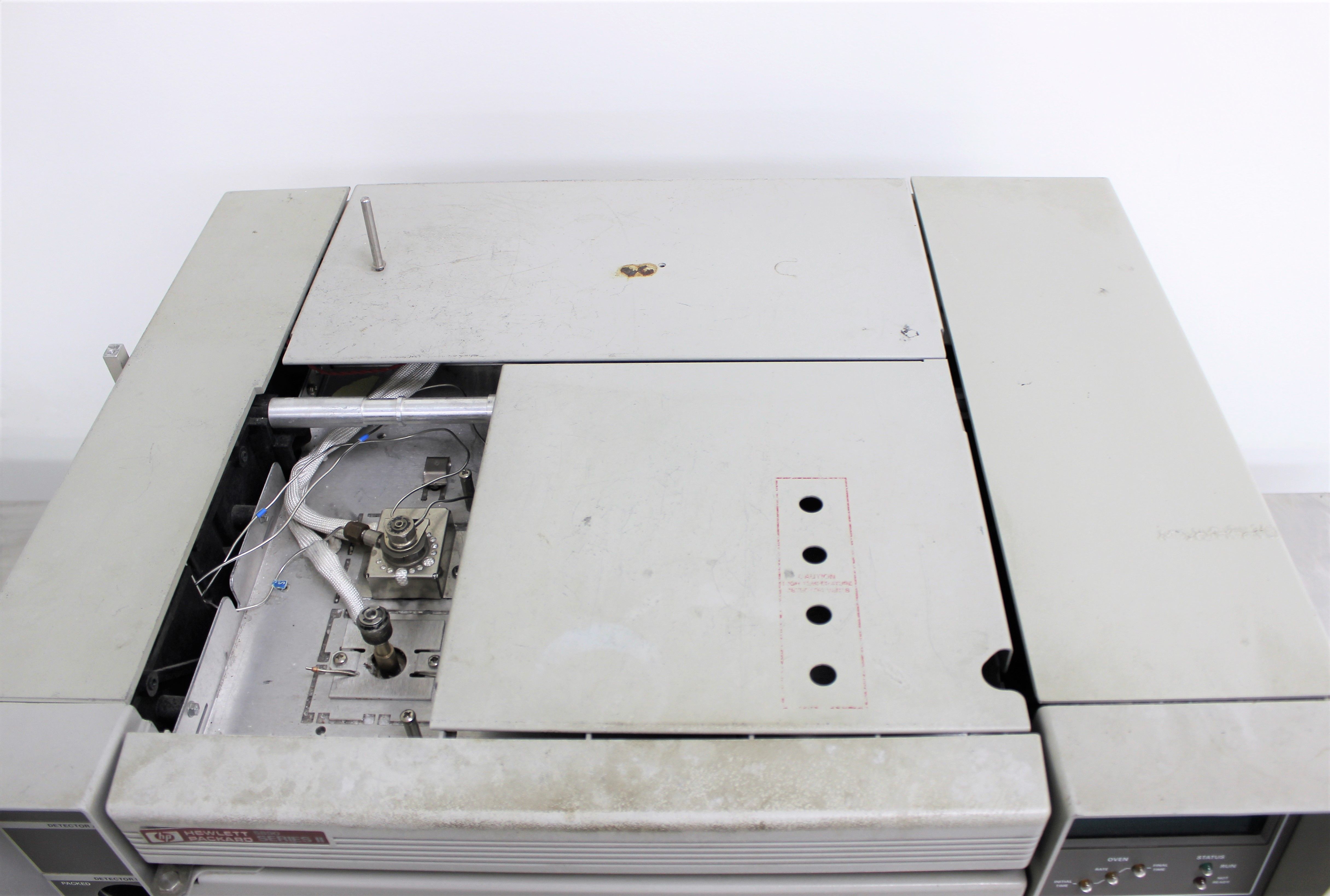 Hewlett Packard 5890 Series II GC System with 5 Inlets 6 Detectors AS-IS