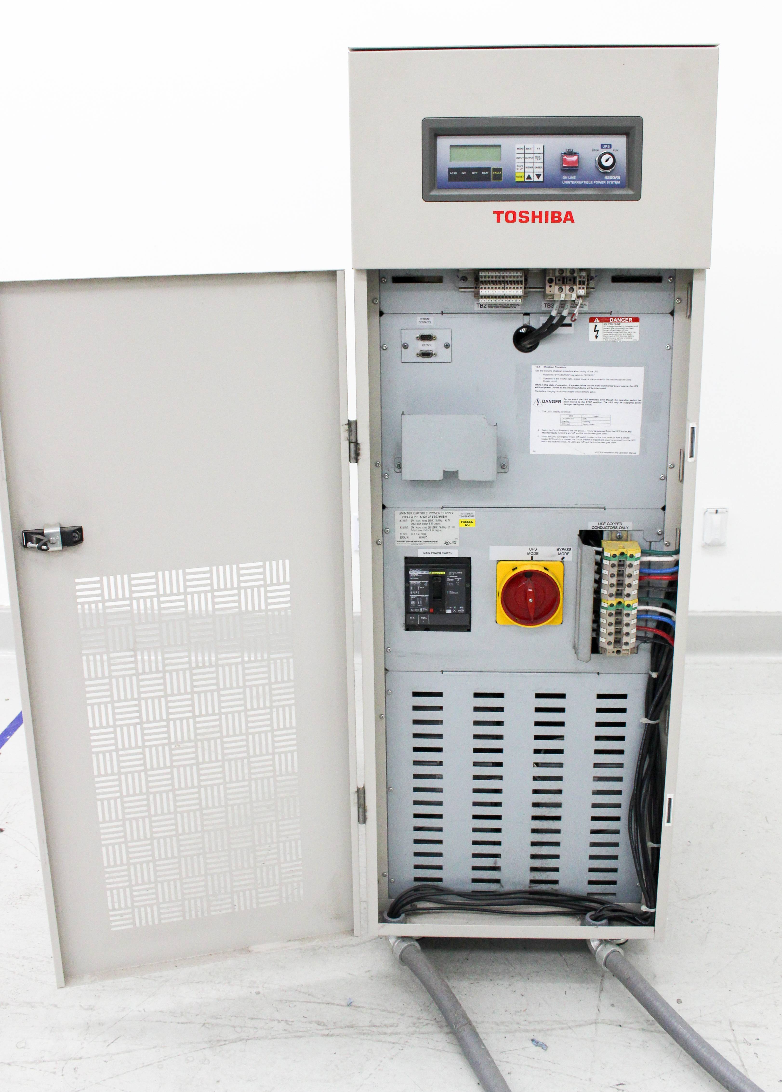 Toshiba 4200FA UPS C42F3F150XAMBN 15kVA Continuous Power Supply Unit