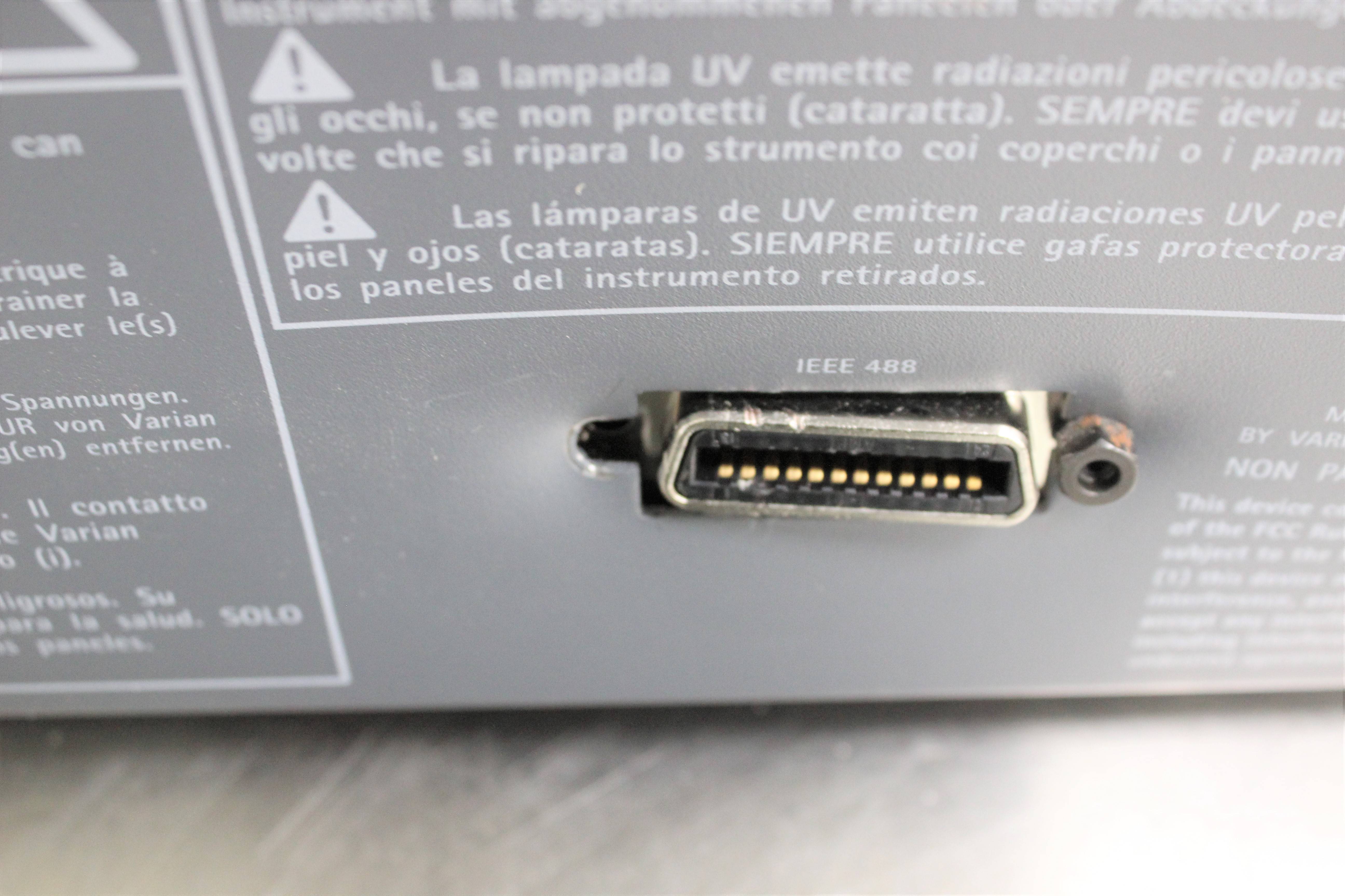 Varian Cary 100 Bio Spectrometer UV-Vis 190-900nm Turnkey Used