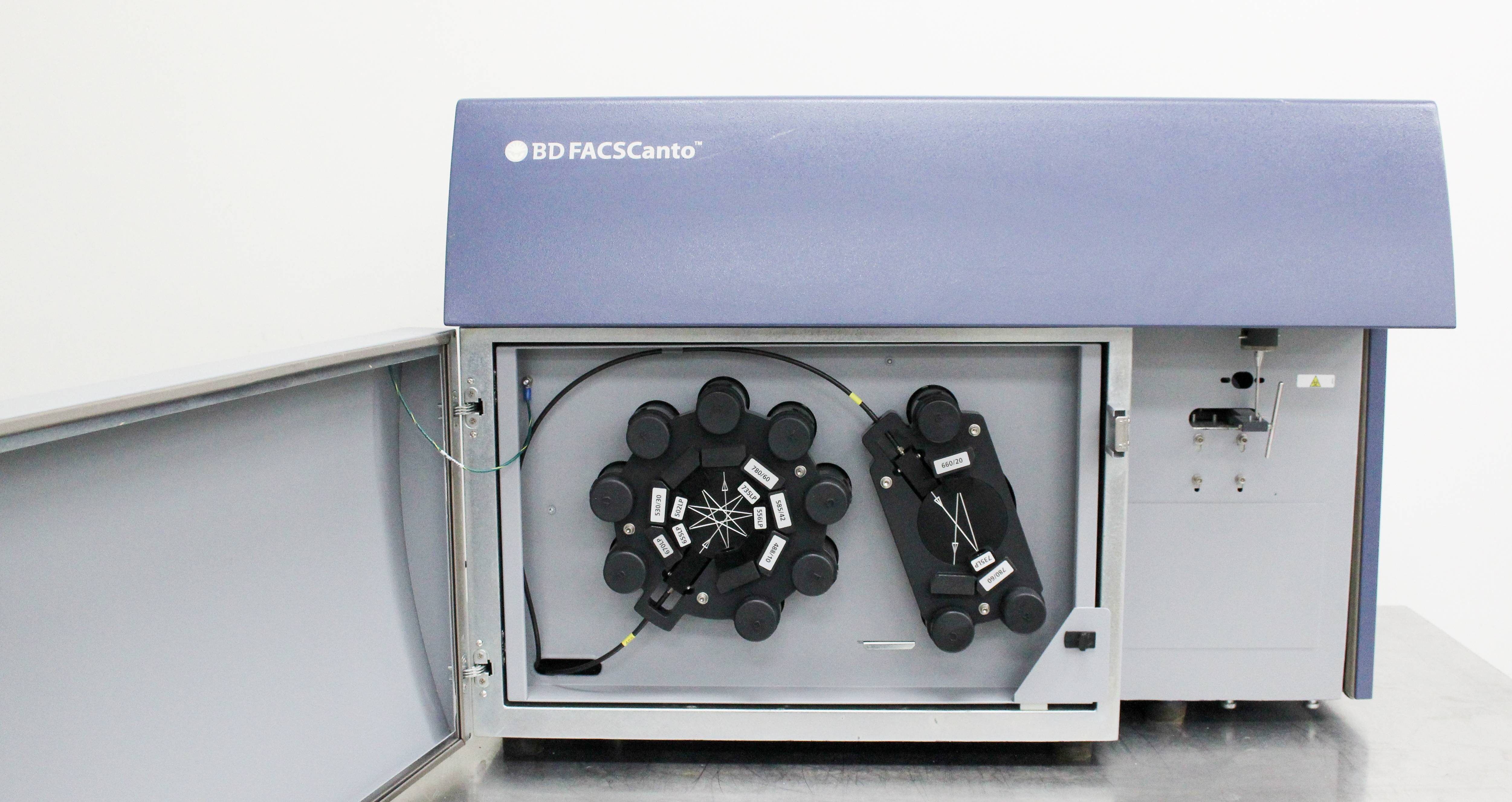 BD FACSCanto Flow Cytometer Six-Color Analyzer High Sensitivity 10,000 e/s