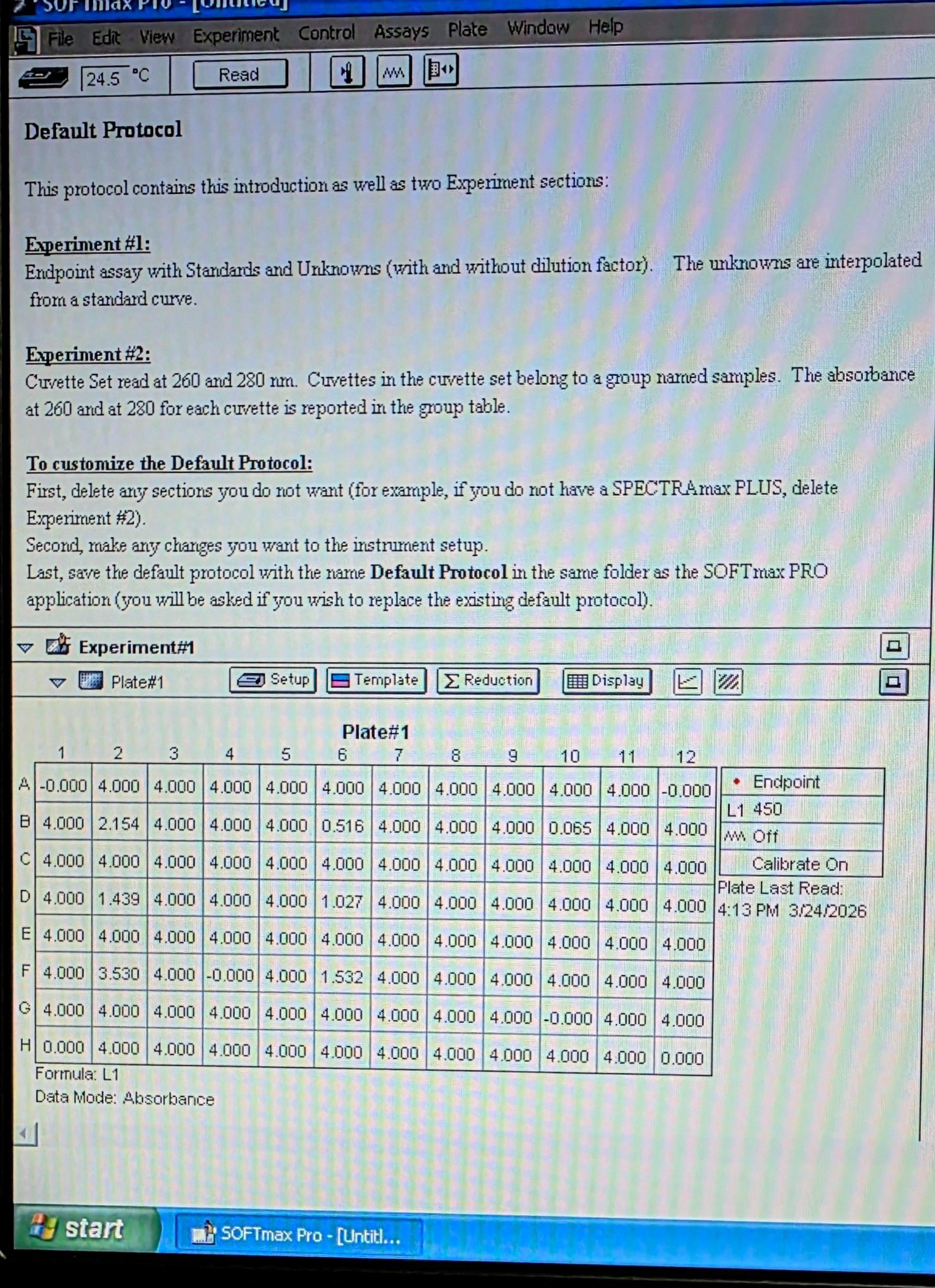 Molecular Devices Spectra Max 190 Microplate Spectrophotometer