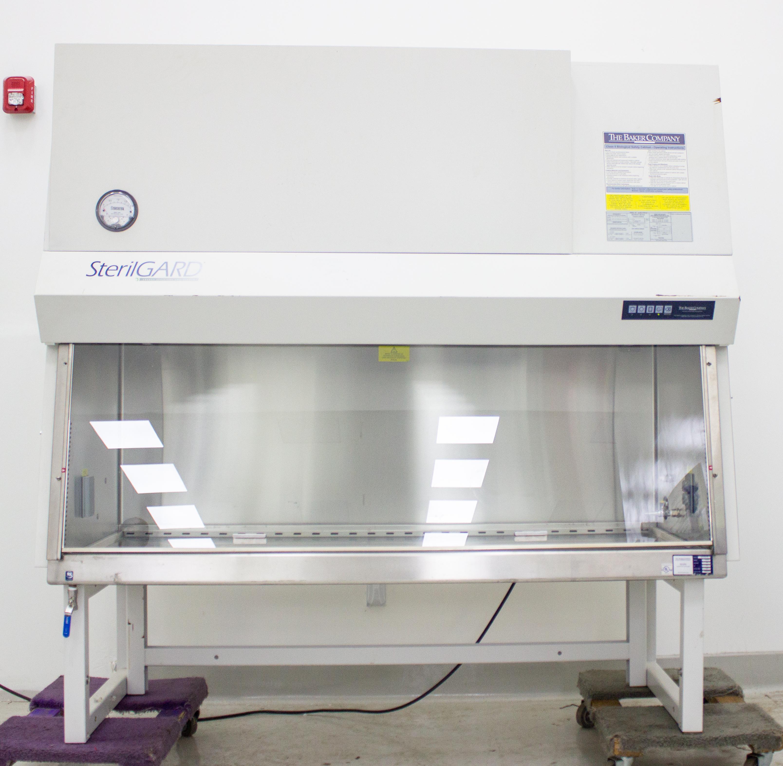 Baker SG 603A-HE Class II Biosafety Cabinet High Efficiency HEPA Filtration