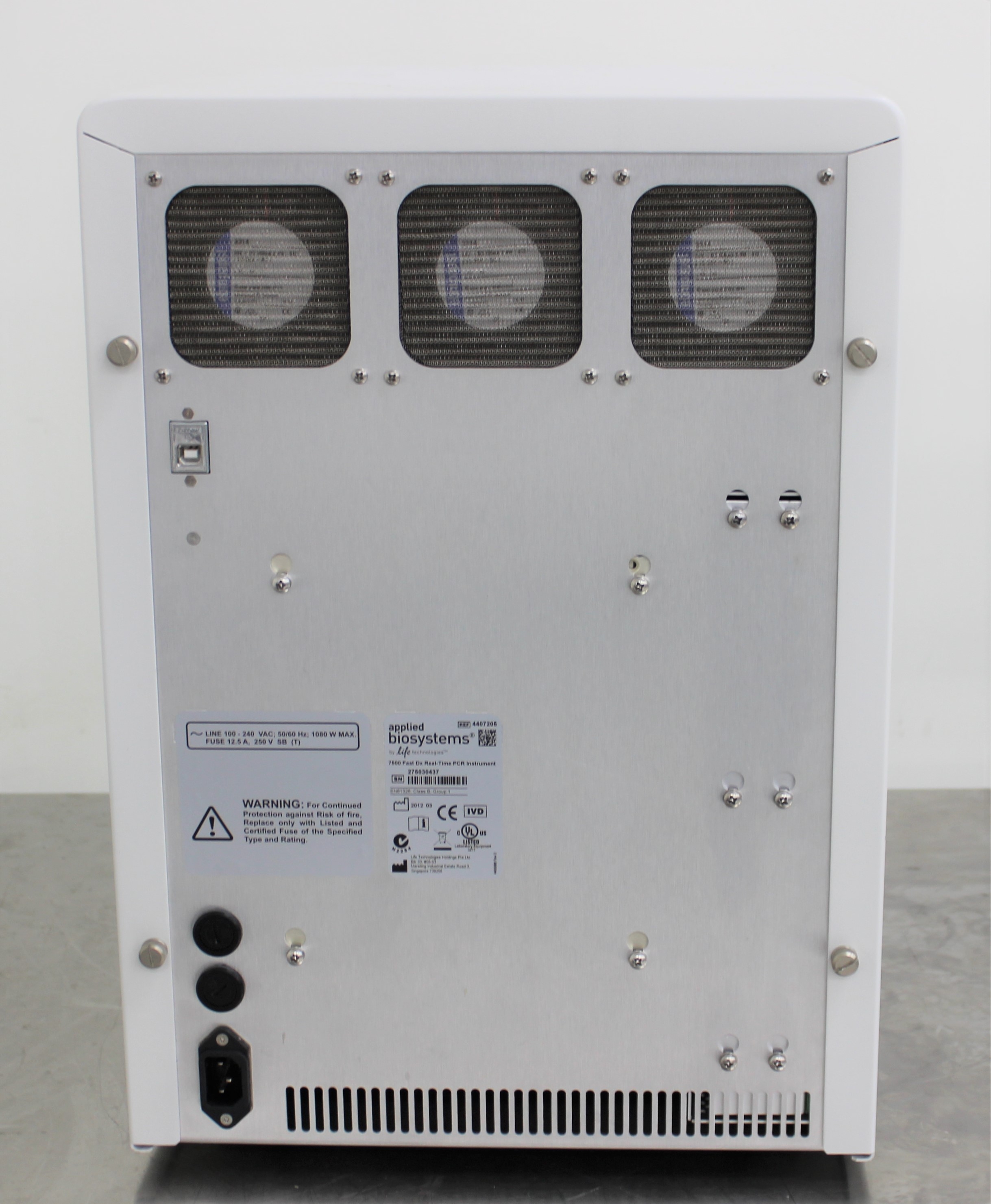 ABI 7500 Fast Dx Real-Time PCR Molecular Biology High Performance Unit