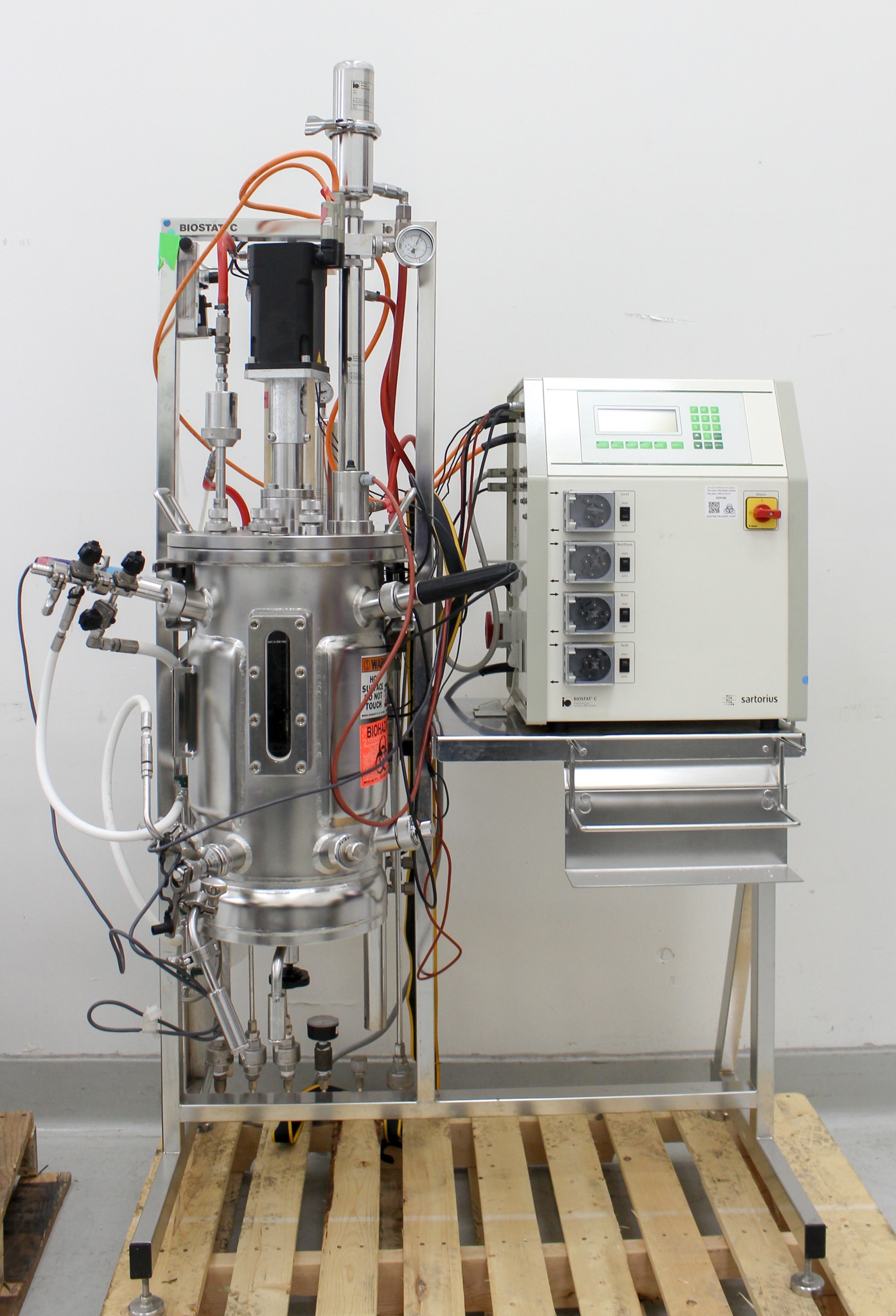 Sartorius Biostat C Bioreactor System with Chiller/Boiler Functionality