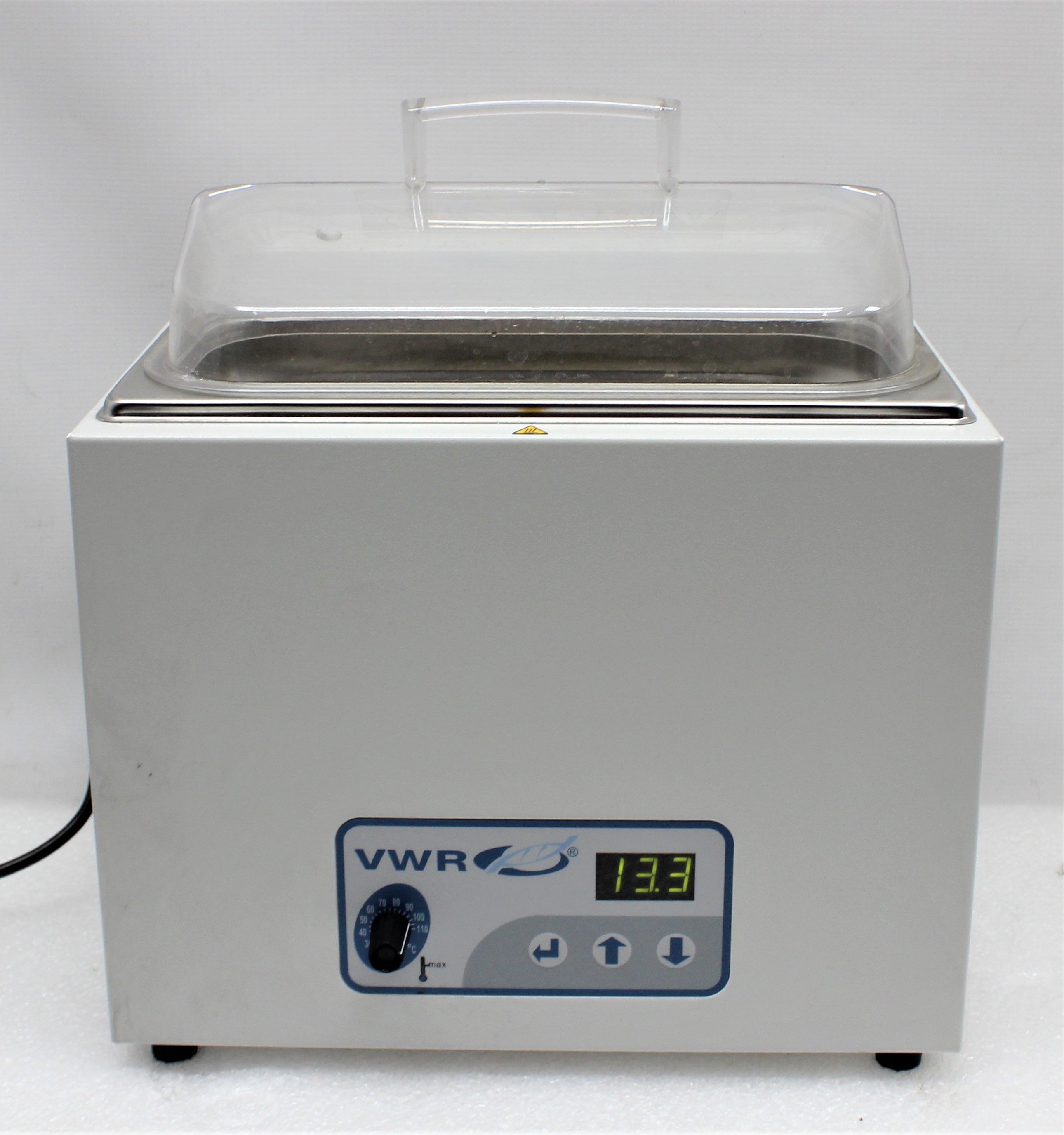 VWR 89032-214 Water Bath 5L Digital Stainless 99C Temp Control Used