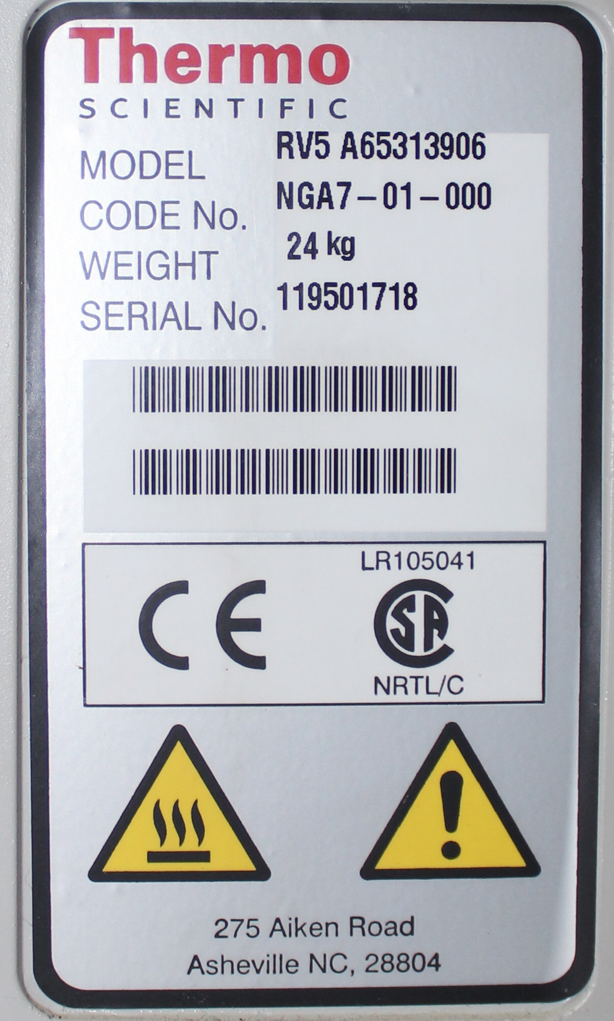 Thermo RVT4104-115 SpeedVac VLP120 Ultra-Low Temp Concentration System
