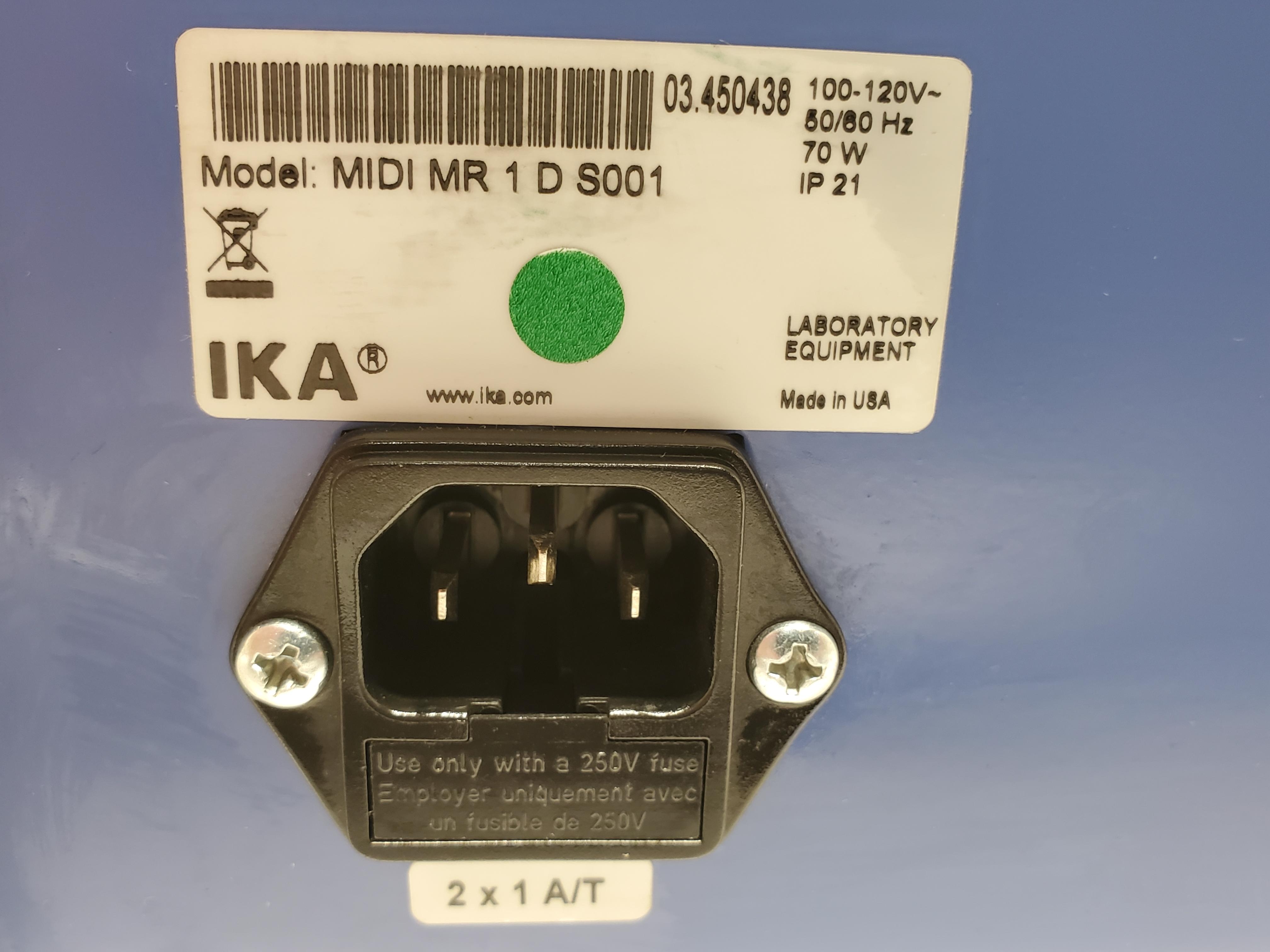 IKA MIDI MR1 Digital Mixer Magnetic Stirrer 1000 RPM USB RS232 Used