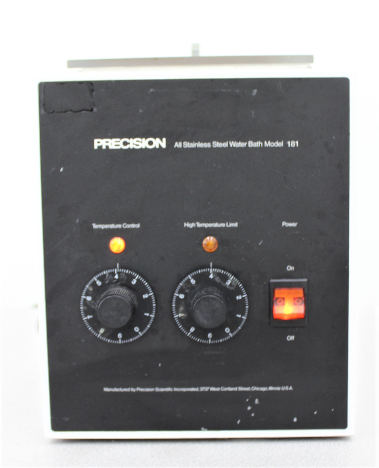 Precision Scientific 181 Water Bath 2.5L Turnkey Temp Range Ambient to 99.9C