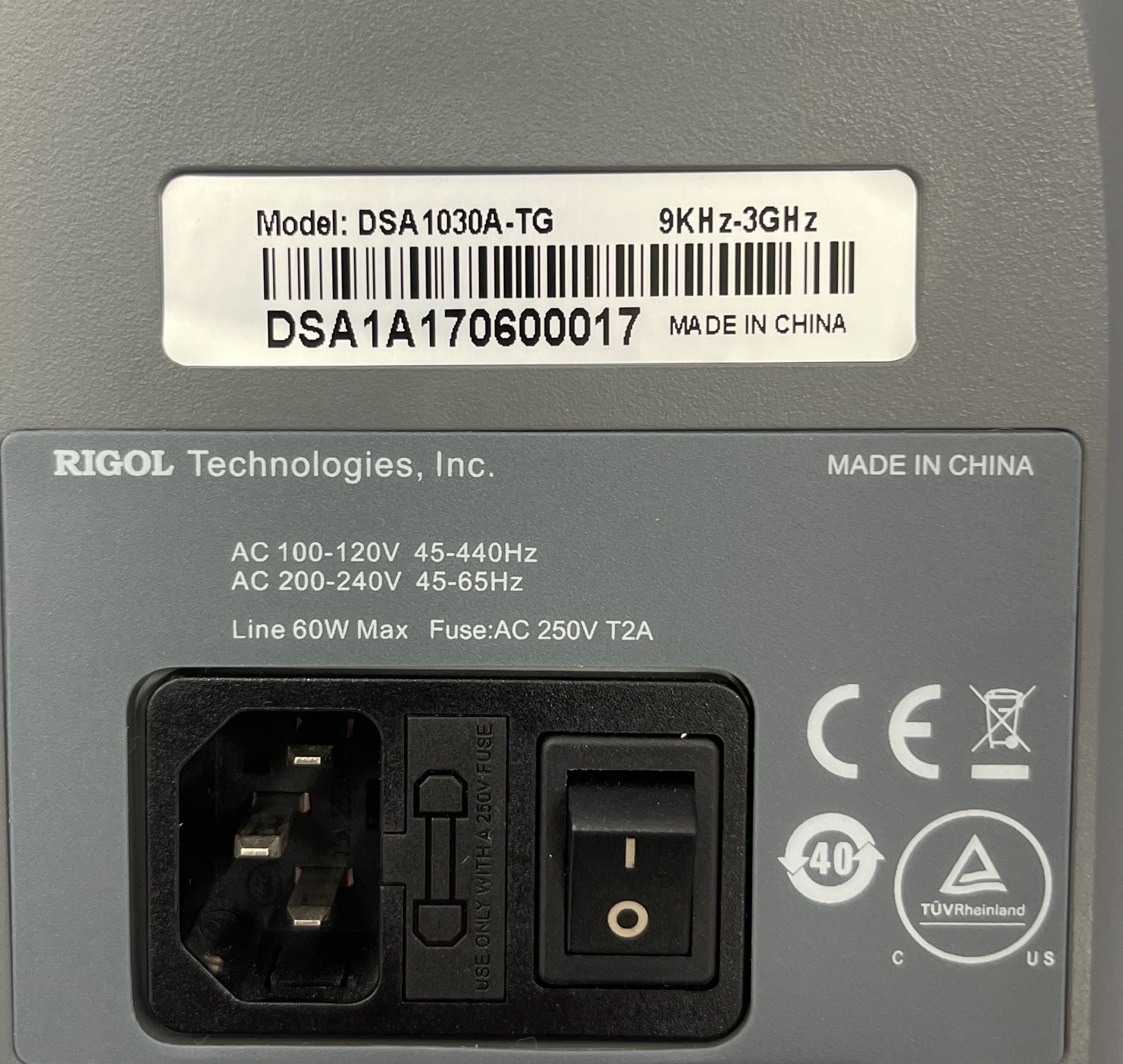RIGOL DG1022Z 25MHz Function/Arbitrary Waveform Generator, SiFi, 2 Channels