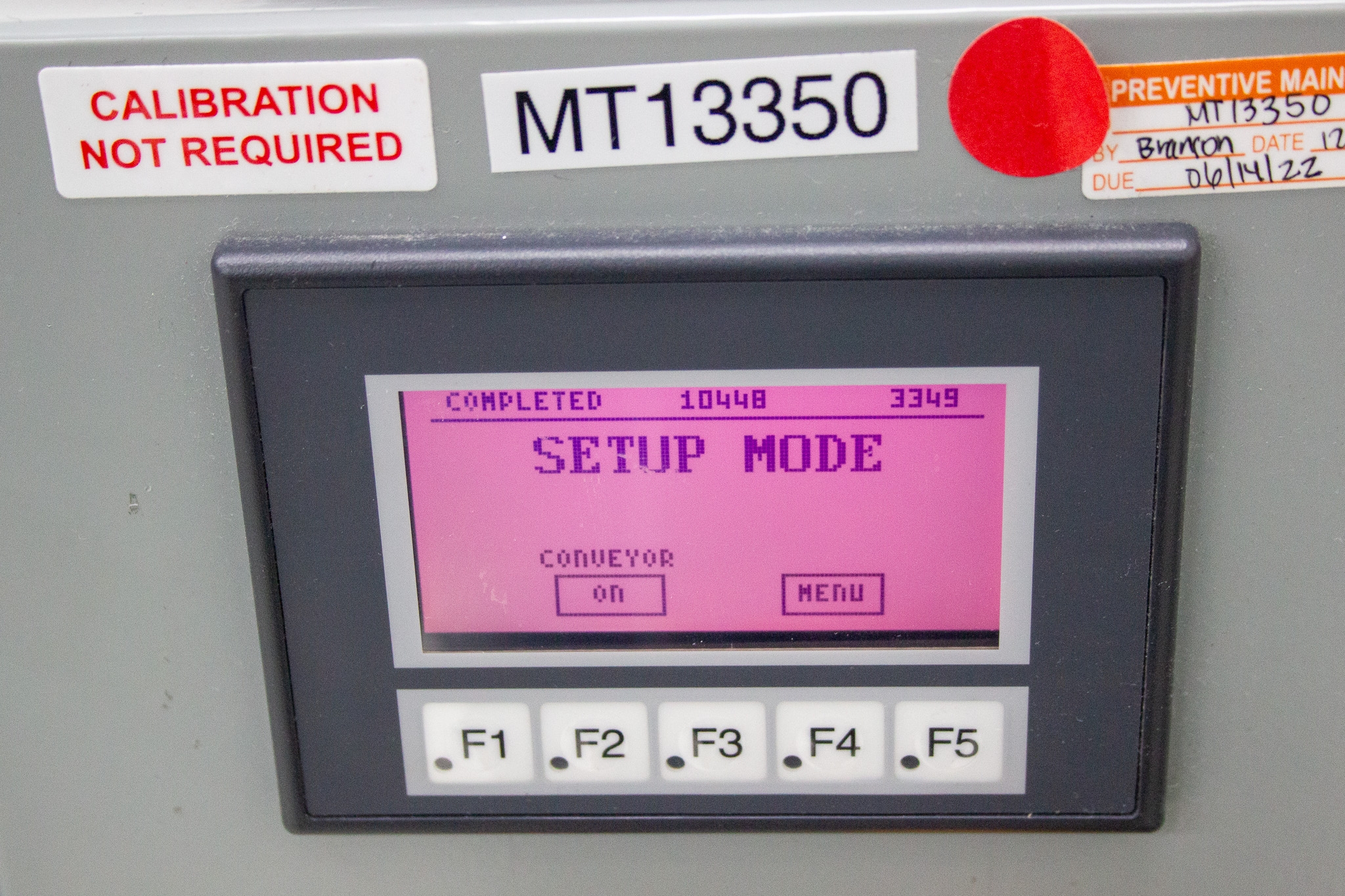 Branson 109-801-1466 Ultrasonic Welder Custom Housing with Conveyor Belt