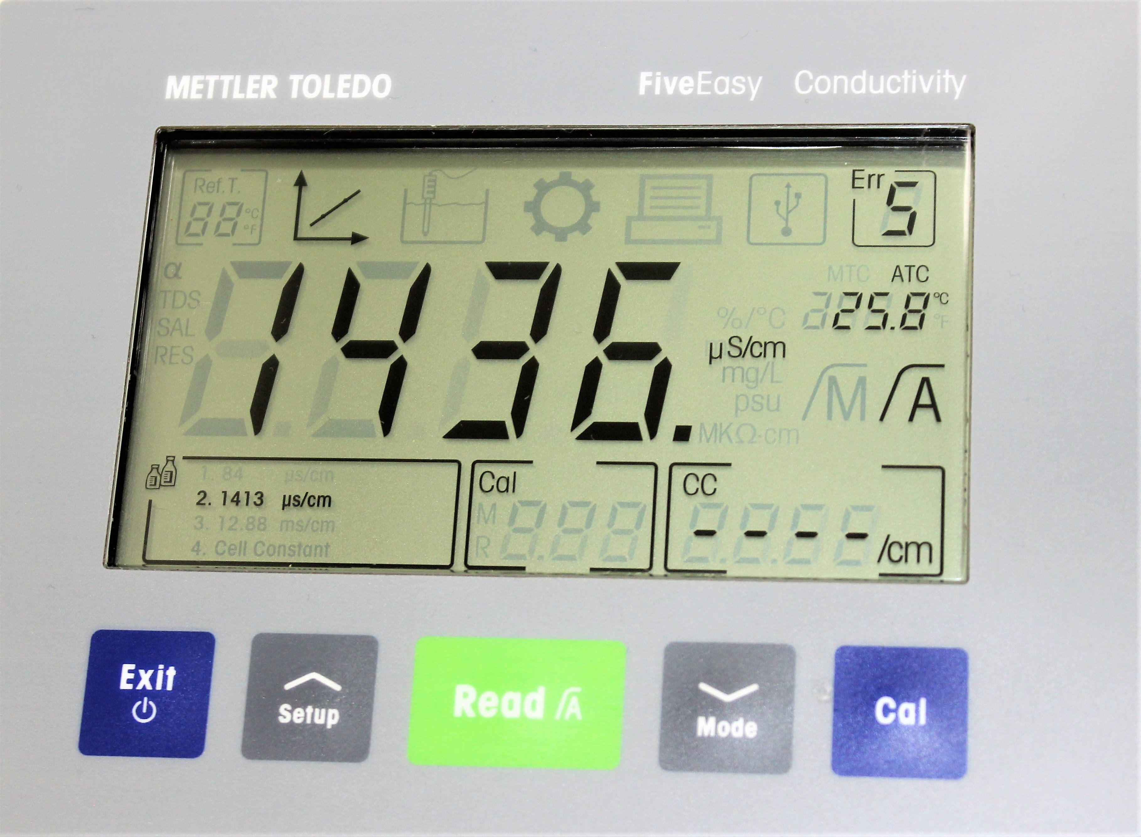 Mettler Toledo F30 FiveEasy Conductivity Meter