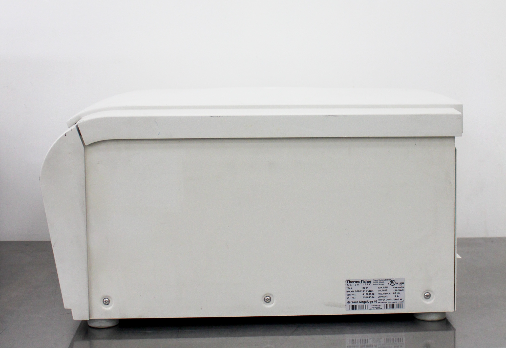 Thermo Heraeus Megafuge 40 Centrifuge 15,200 RPM Benchtop Used Working