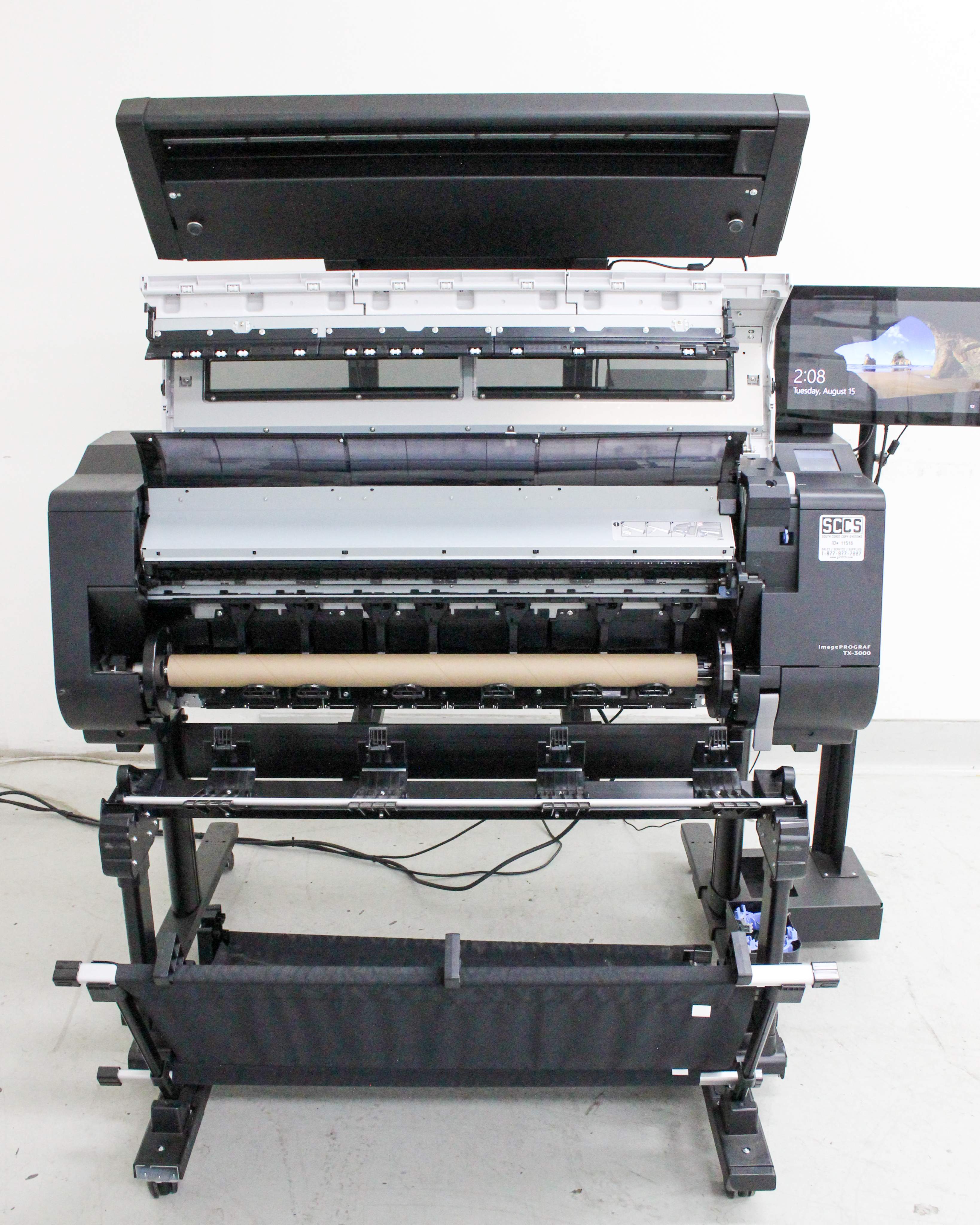 Canon TX-3000 36" Printer Fast Print 5-Color 147 D-size/hr Used