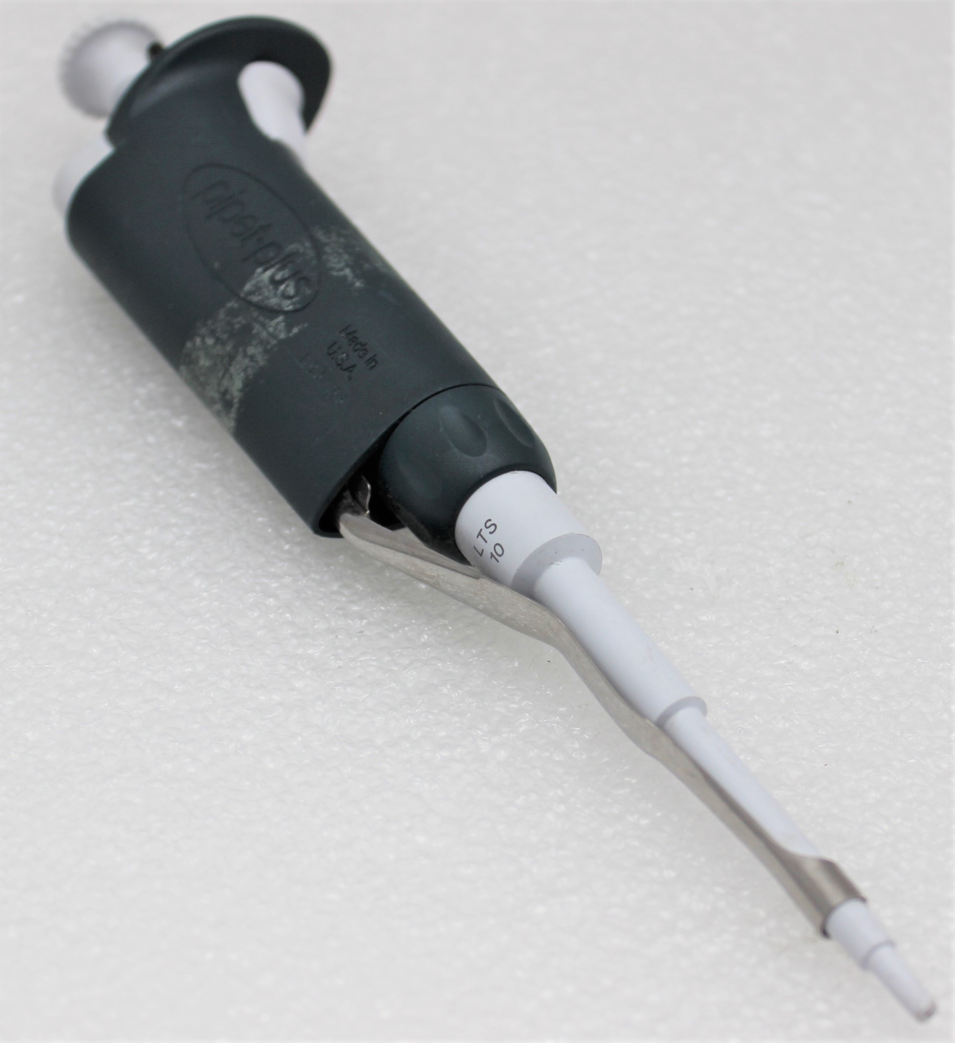 Rainin Pipet-Plus RL10 Adjustable Volume Pipette 0.5-10L Digital Ejector Used