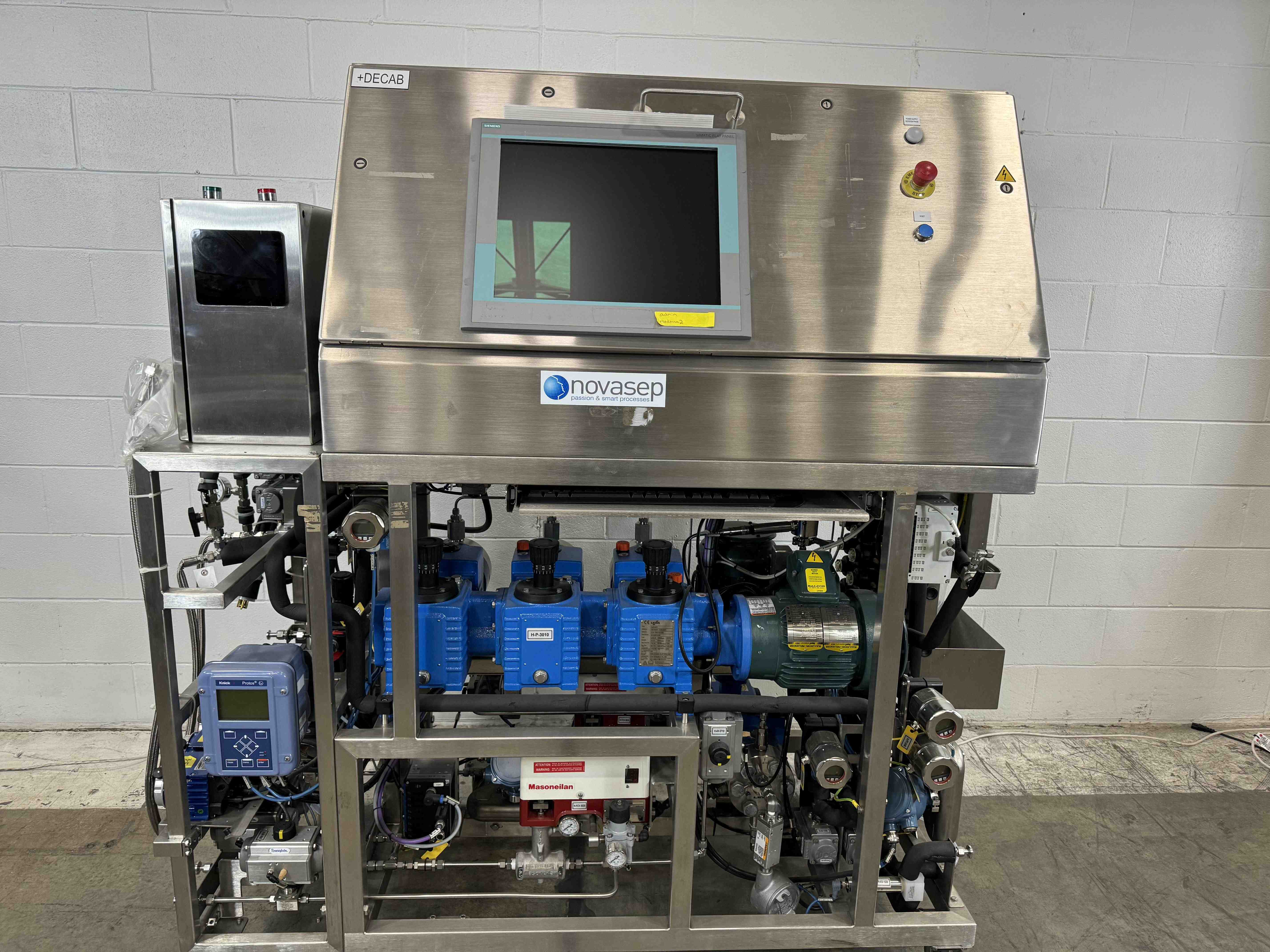 Novasep Lewa NVS21320 Diaphragm Pump High-Pressure Efficient 2017 Model