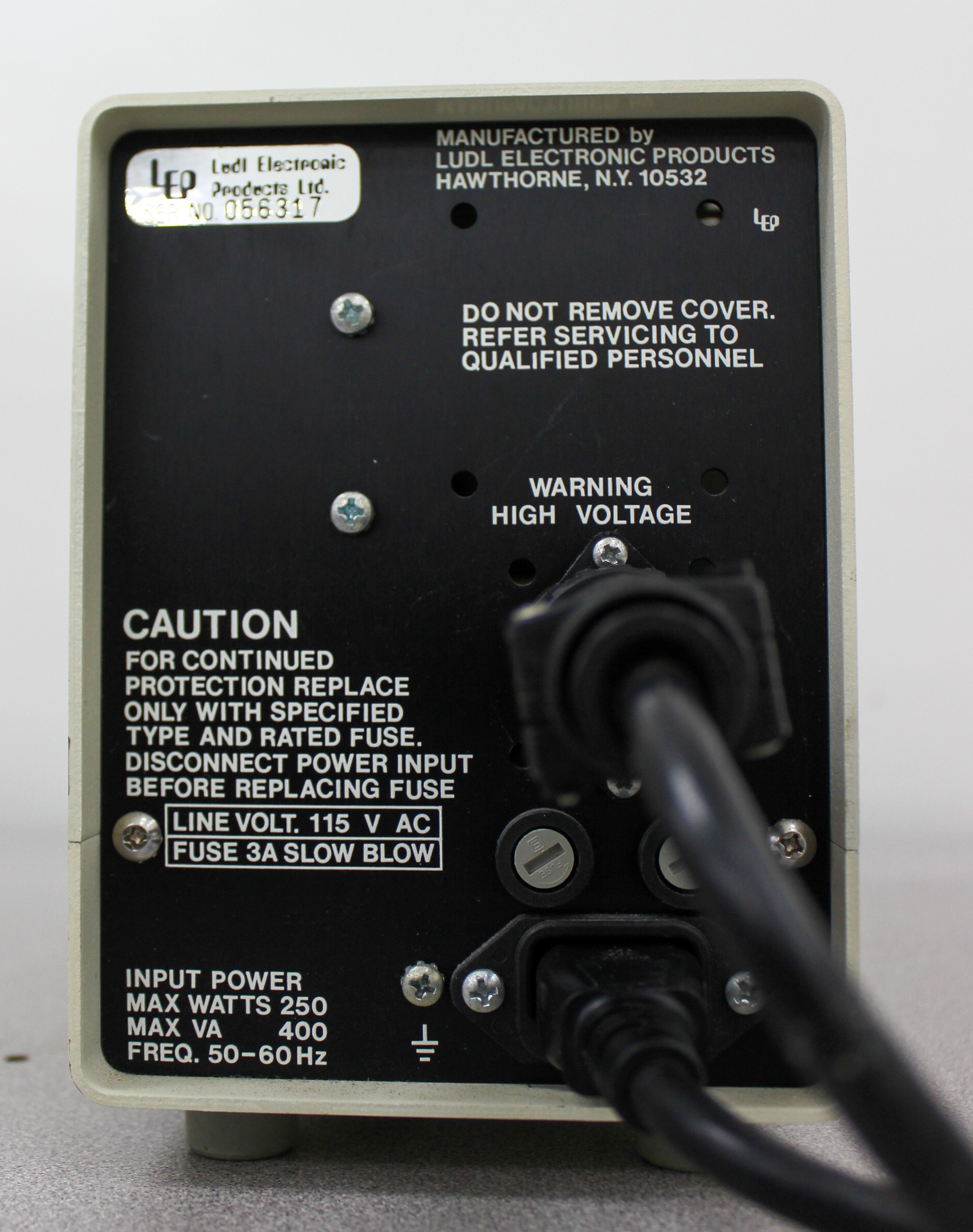 Zeiss Axioskop Microscope Power Supply 75W/100W Short Arc Lamp 100x Lens