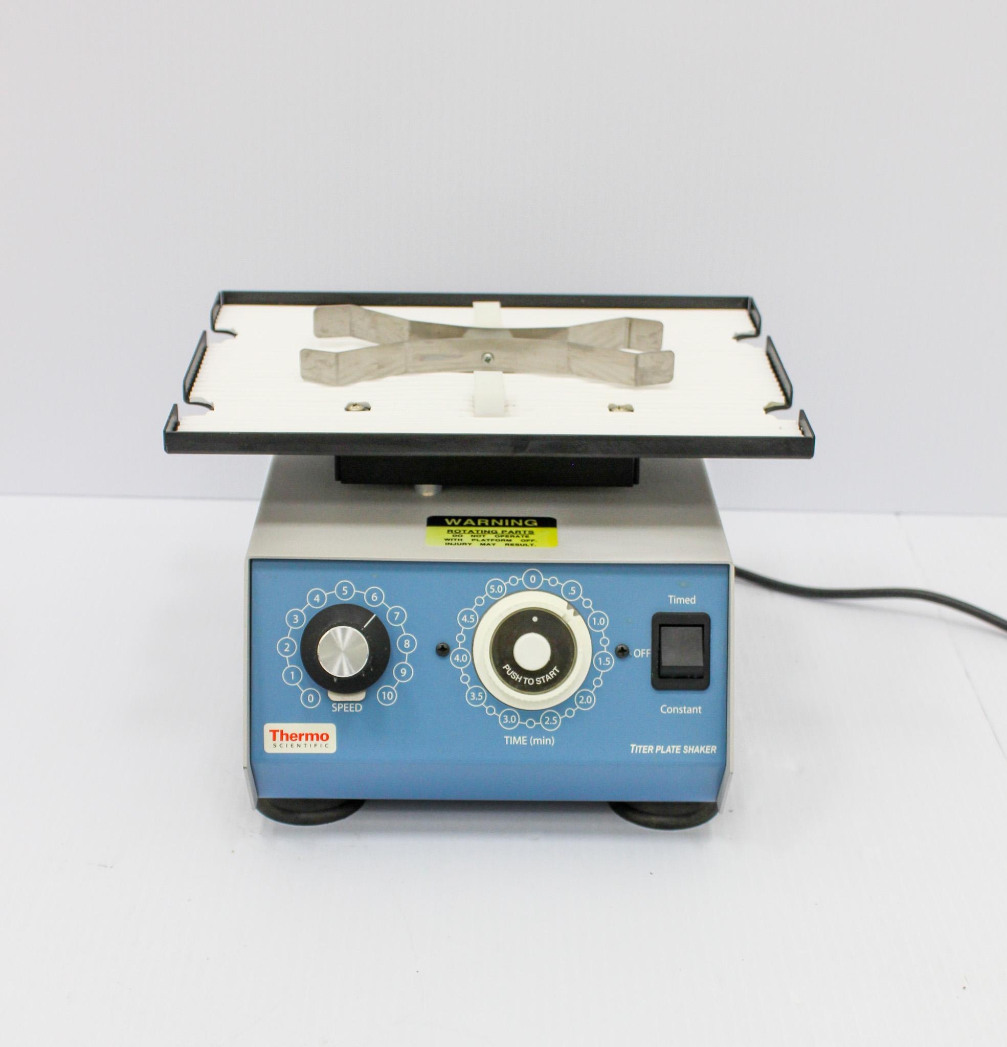 Thermo 4625 Titer Plate Shaker 1100 RPM Orbital 96-Well Compact Standalone