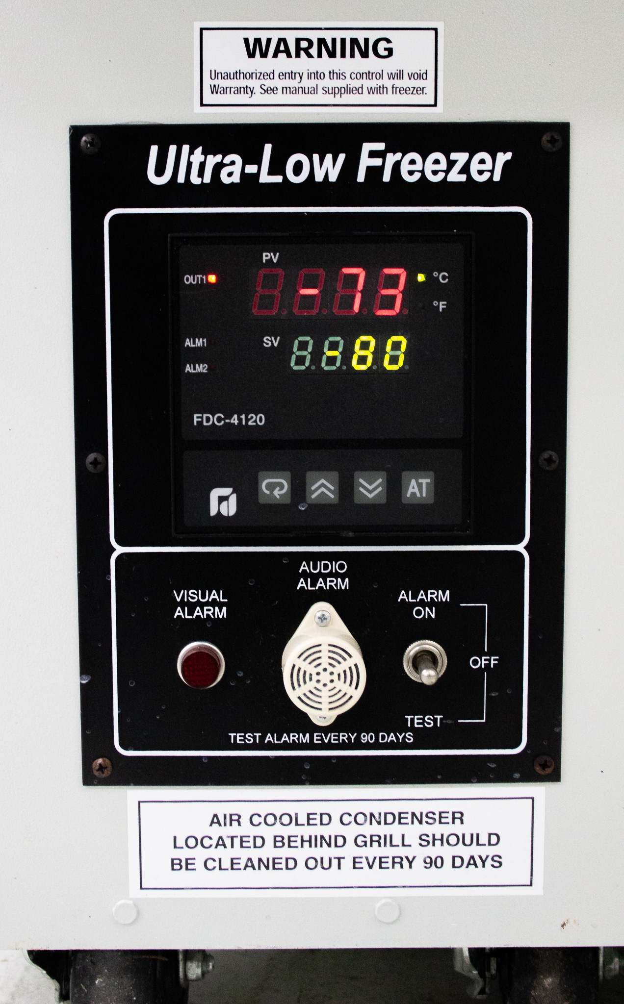 So-Low U80-30 Freezer Ultra Low Temperature -40C to -80C 31 cu ft