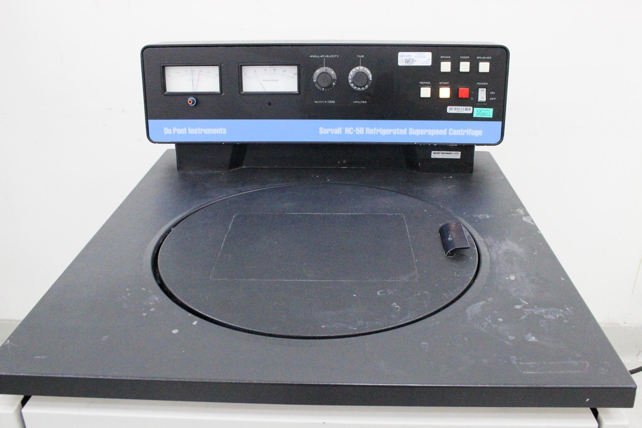 Sorvall RC-5B Refrigerated Centrifuge 21,000 RPM -20C to +40C