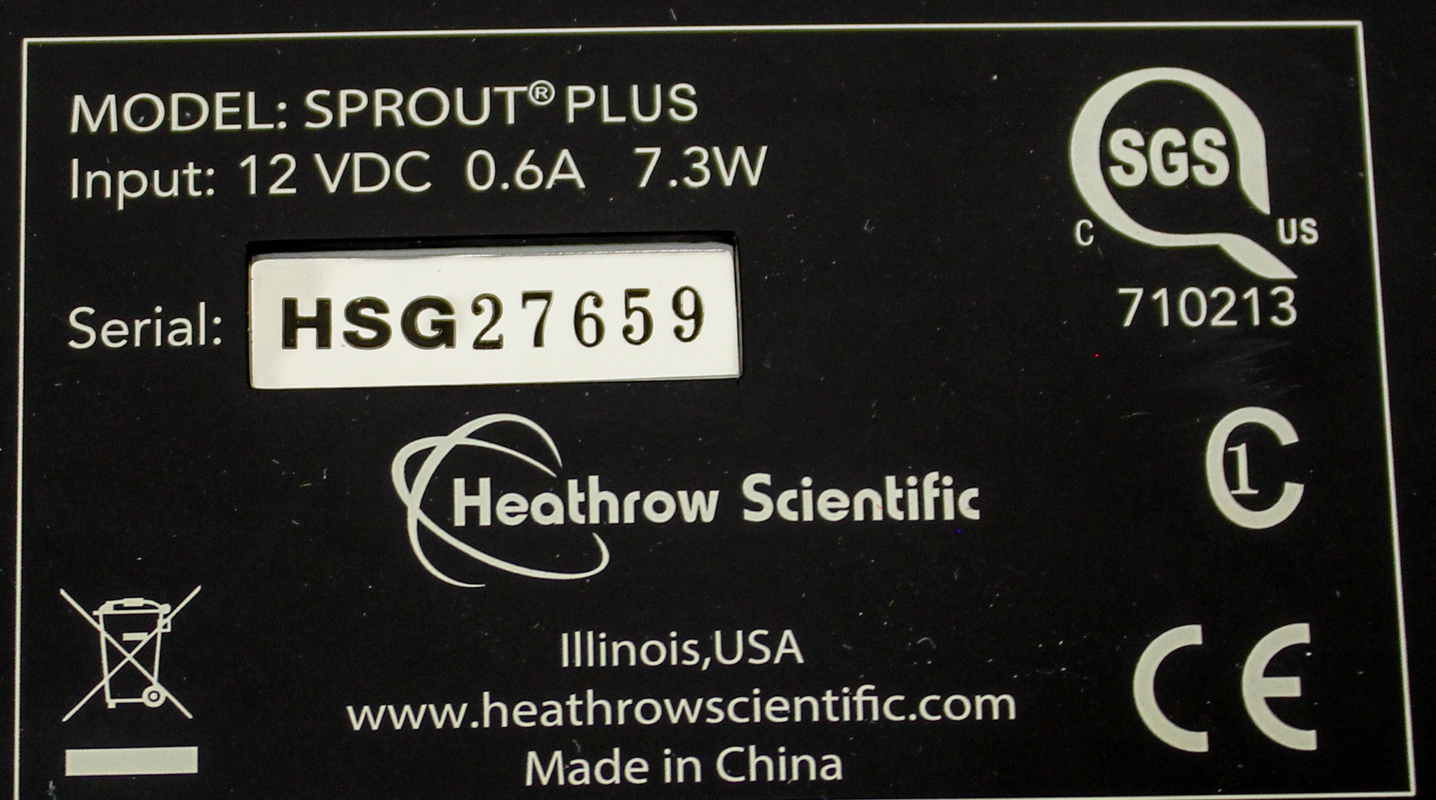 Fisher Sprout Plus Microcentrifuge 6000 RPM Used Lab Equipment Tested