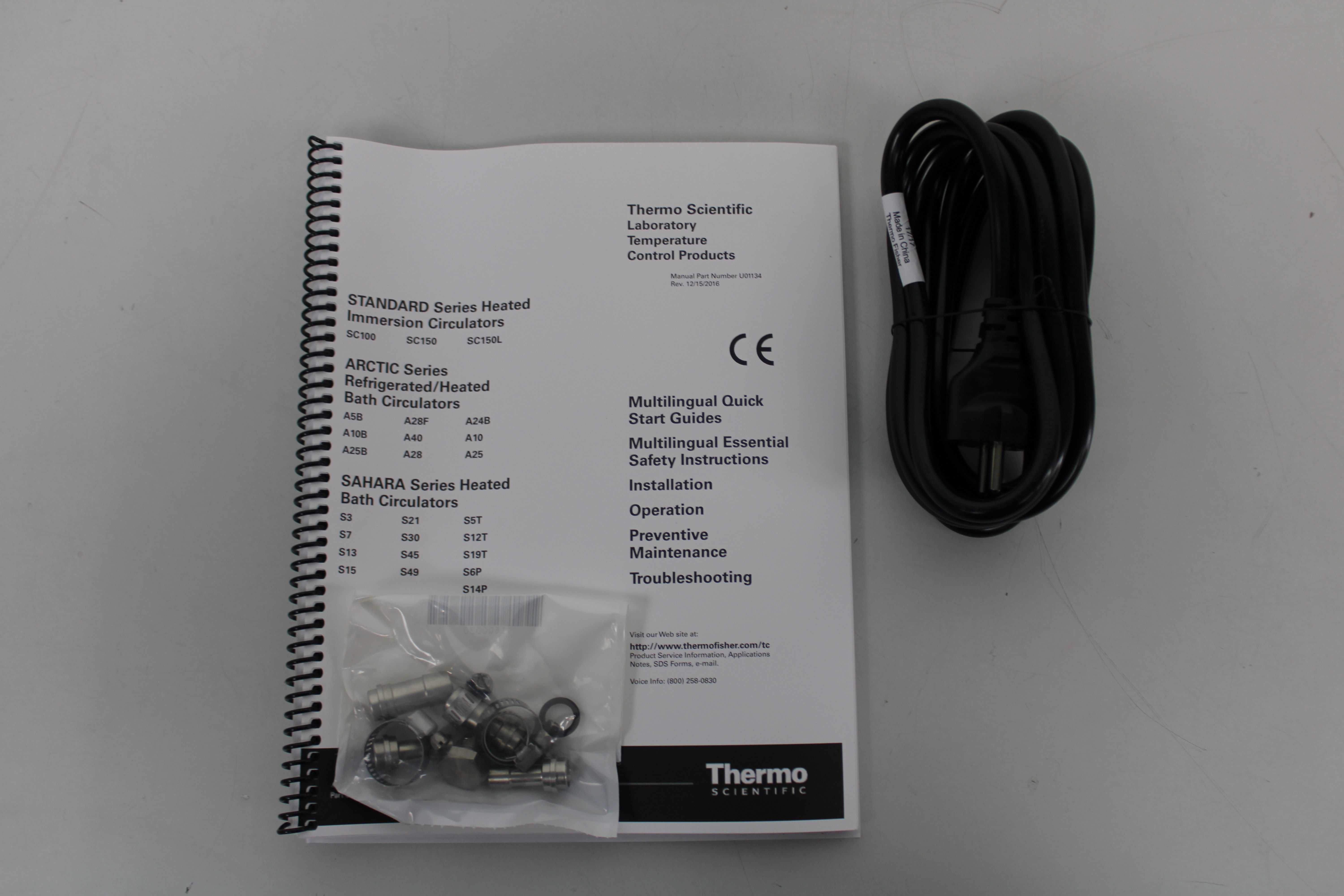 Thermo ARCTIC A10B Water Bath Circulator -10C to +100C 17L 250w 230V 60Hz