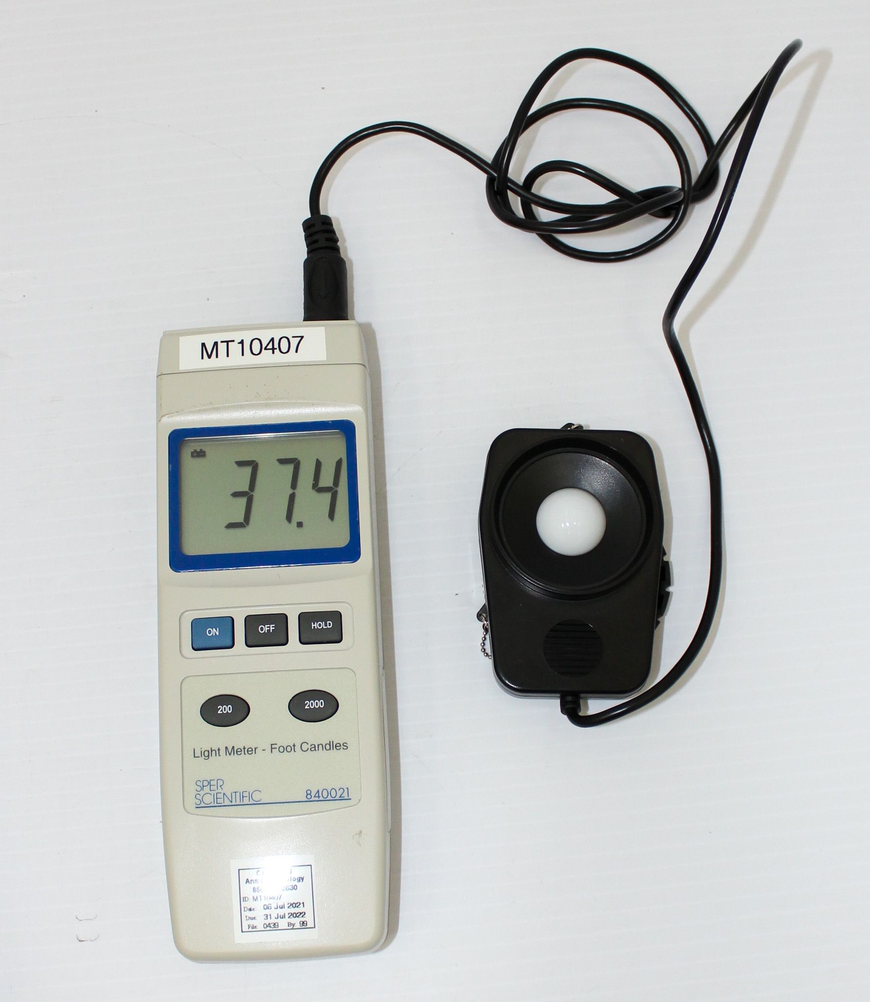 Sper Scientific 840021 Light Meter- Foot Candles, Accurate LED Measurement