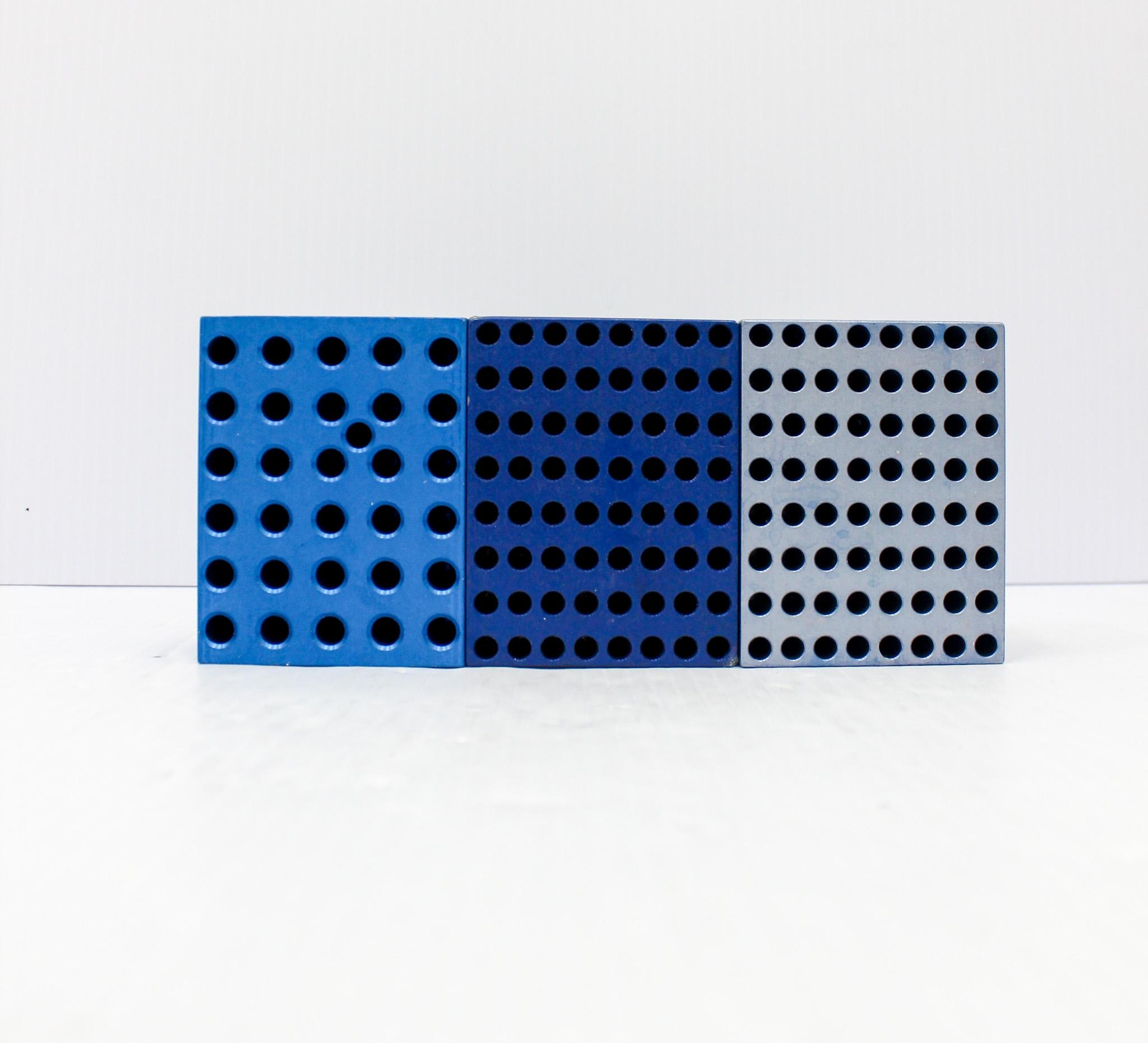 Fisher Blocks 64x1.5ml Dry Bath Incubator 30 Hole Tapered Aluminum Module