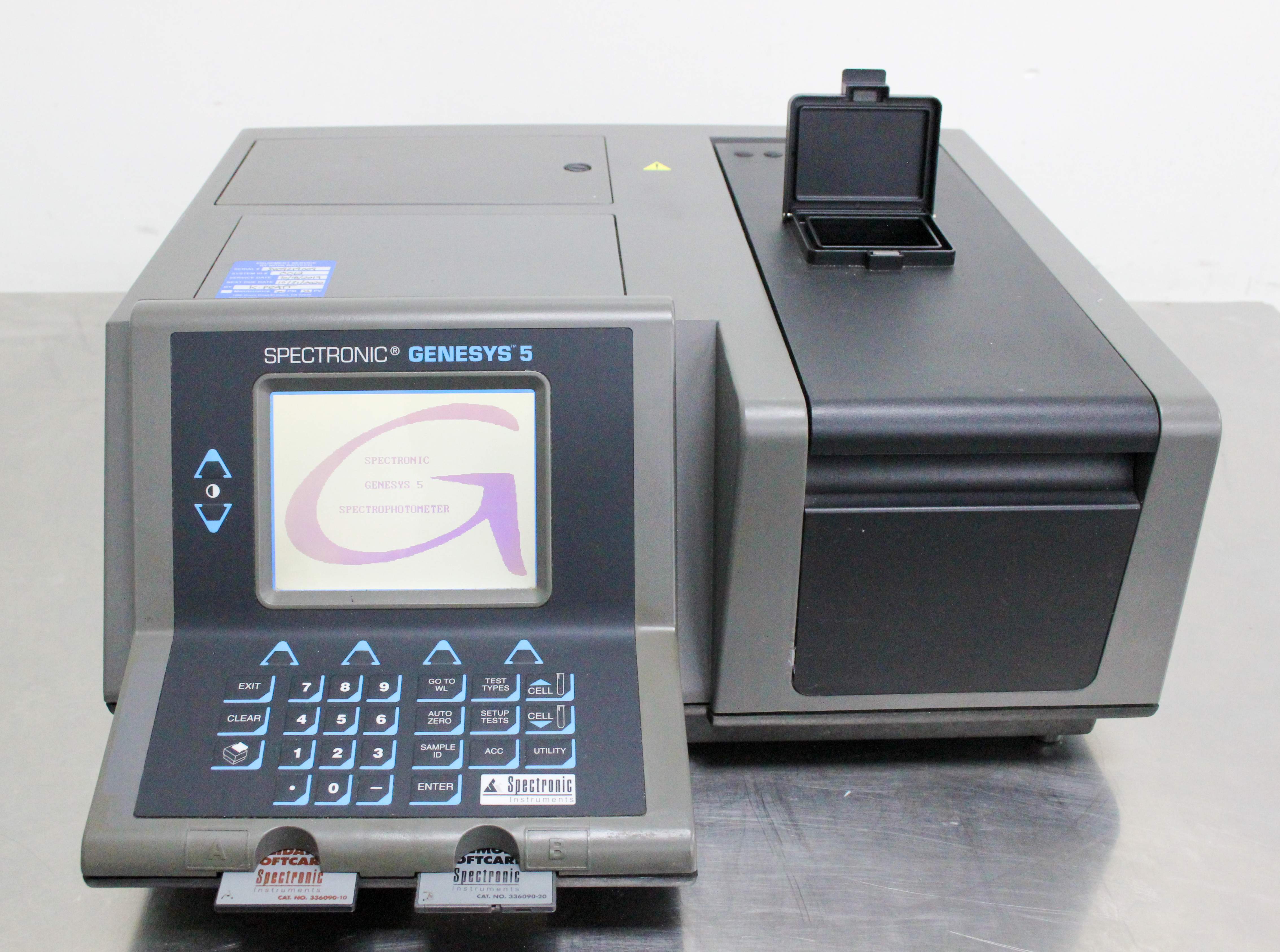 Spectronic Genesys 5 UV-Vis Spectrophotometer Industrial Lab Used 200-1100nm