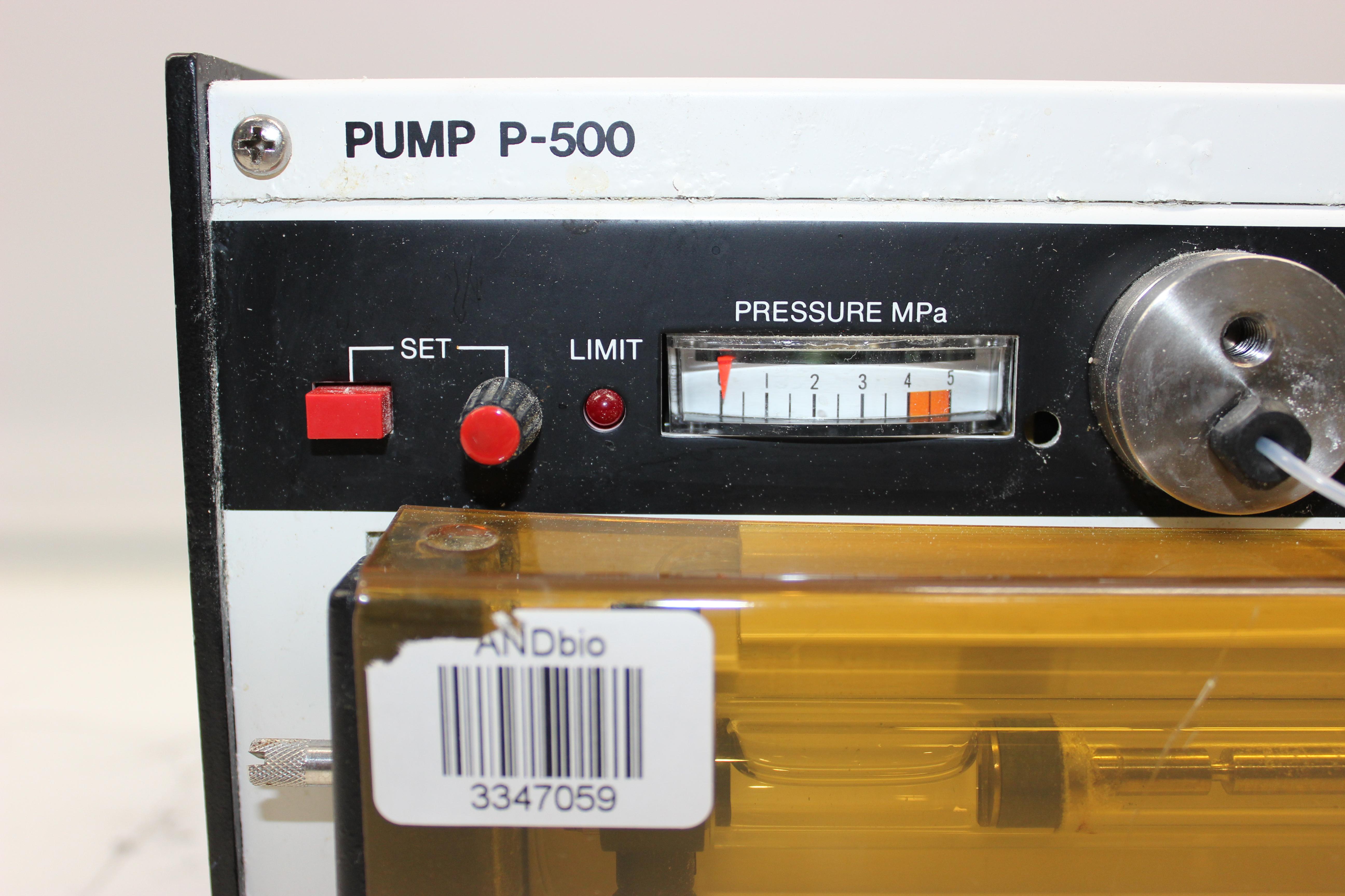 Pharmacia Pump P-500 Lab Liquid Chromatography Corrosion Resistant Used