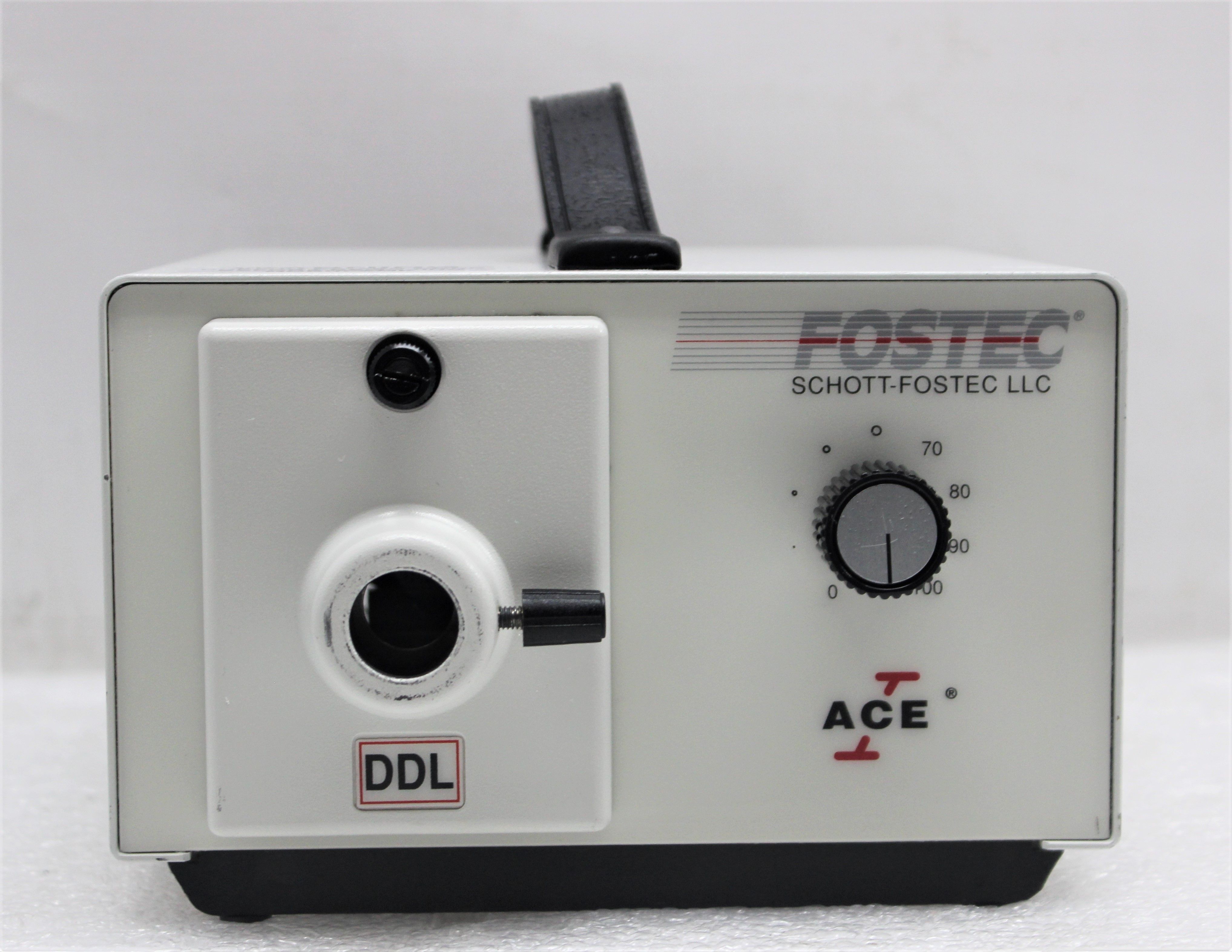 Fostec 20500.2 Illuminator Bench Light Source Variable Intensity Used