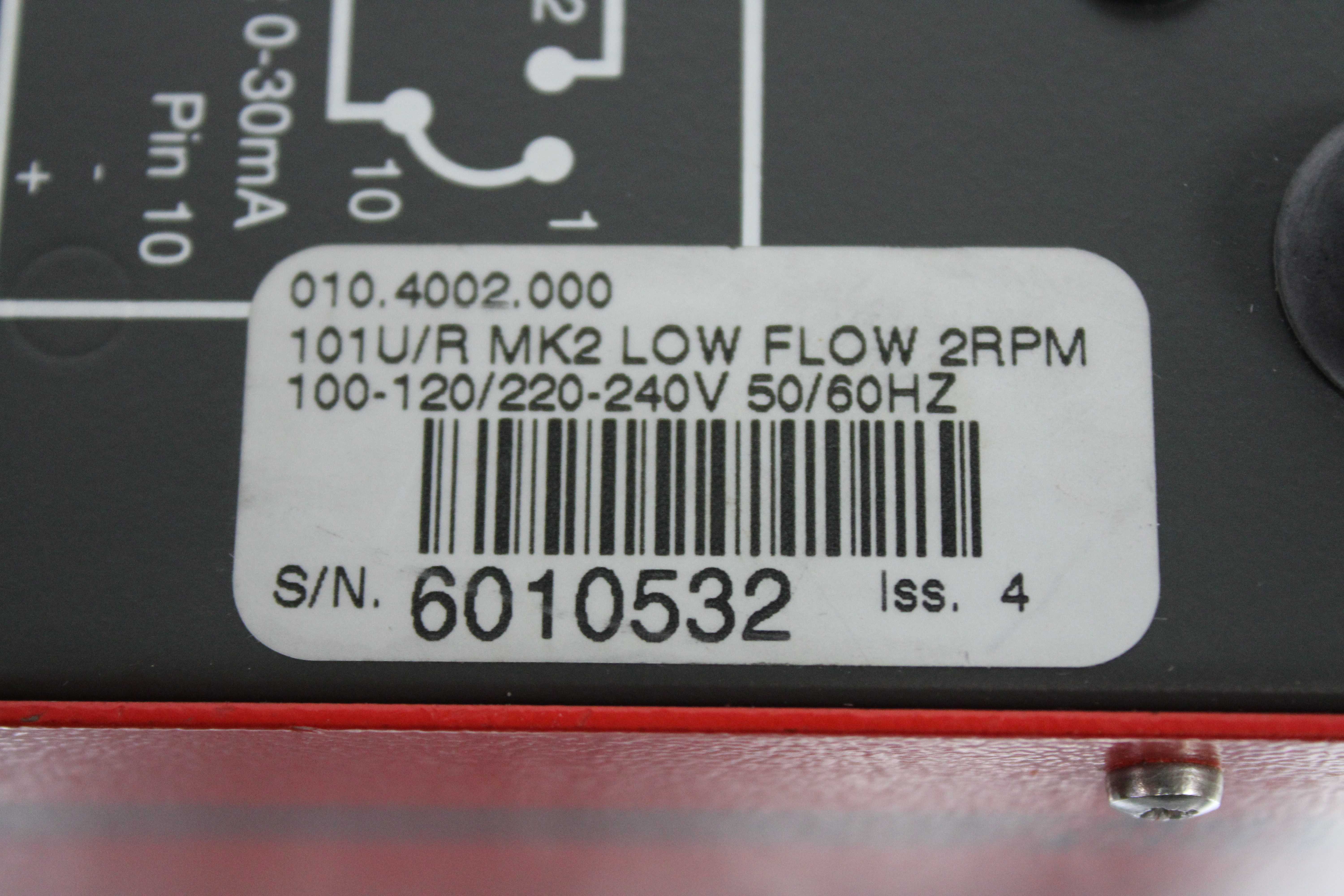 Watson Marlow 101U Peristaltic Pump 240V 2RPM with MK2 Head Laboratory