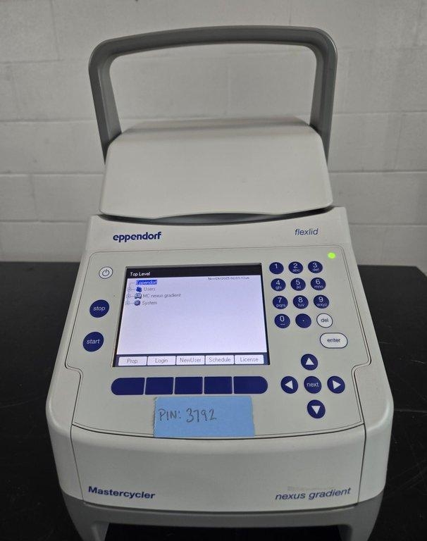 Eppendorf Mastercycler Nexus PCR Thermal Cycler Gradient Function VG Cond