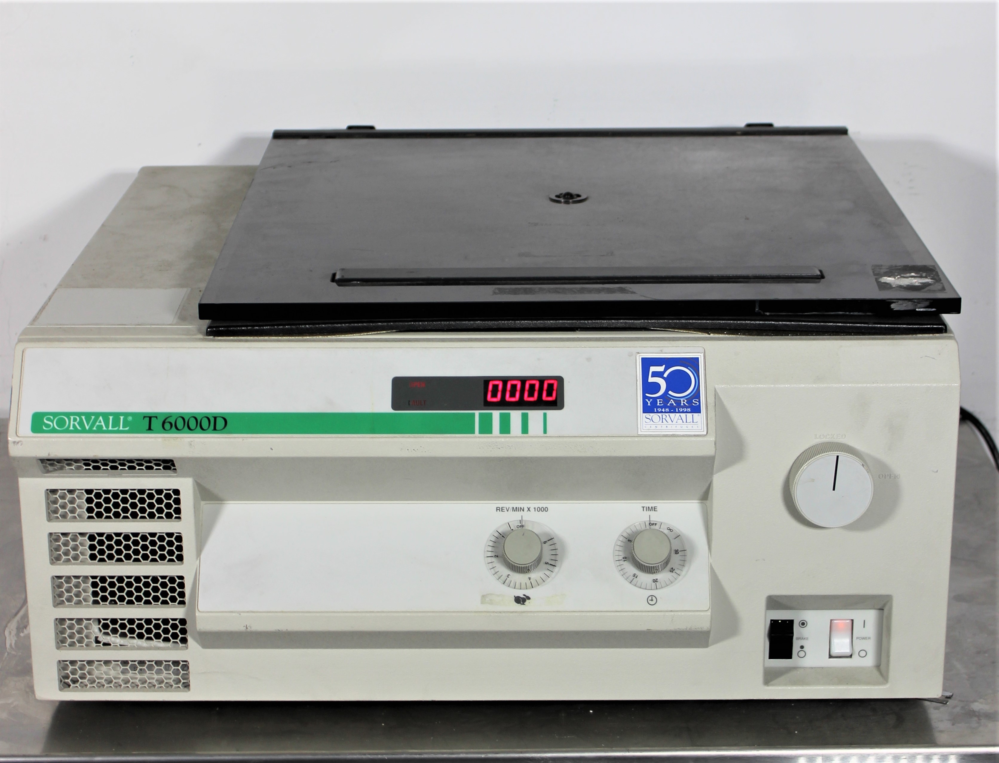 Sorvall T6000D Benchtop Centrifuge High Capacity 120V/220V No Rotor