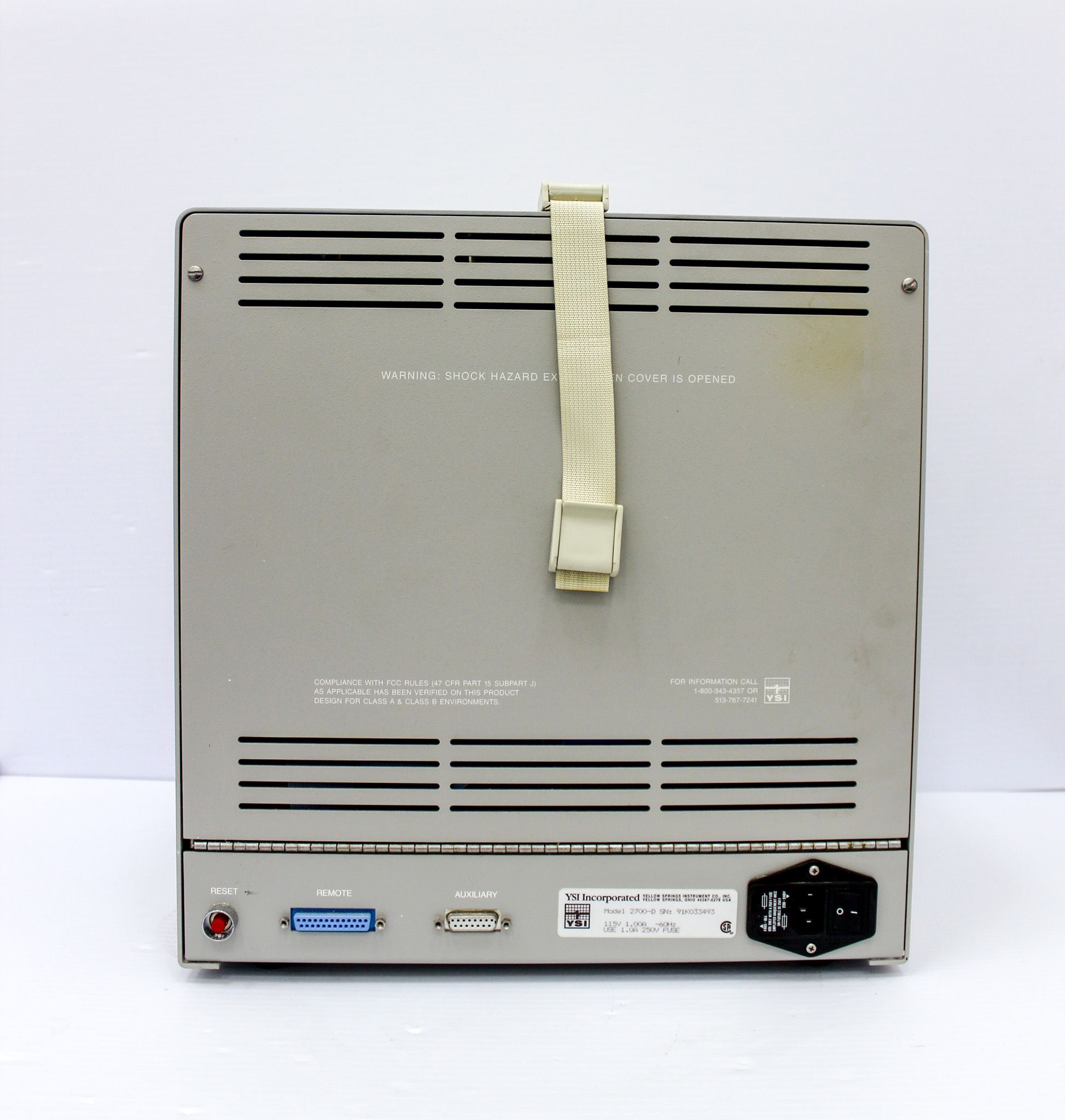 YSI 2700-D Chemistry Analyzer Dual-Channel Rapid Nutrient Analysis Use