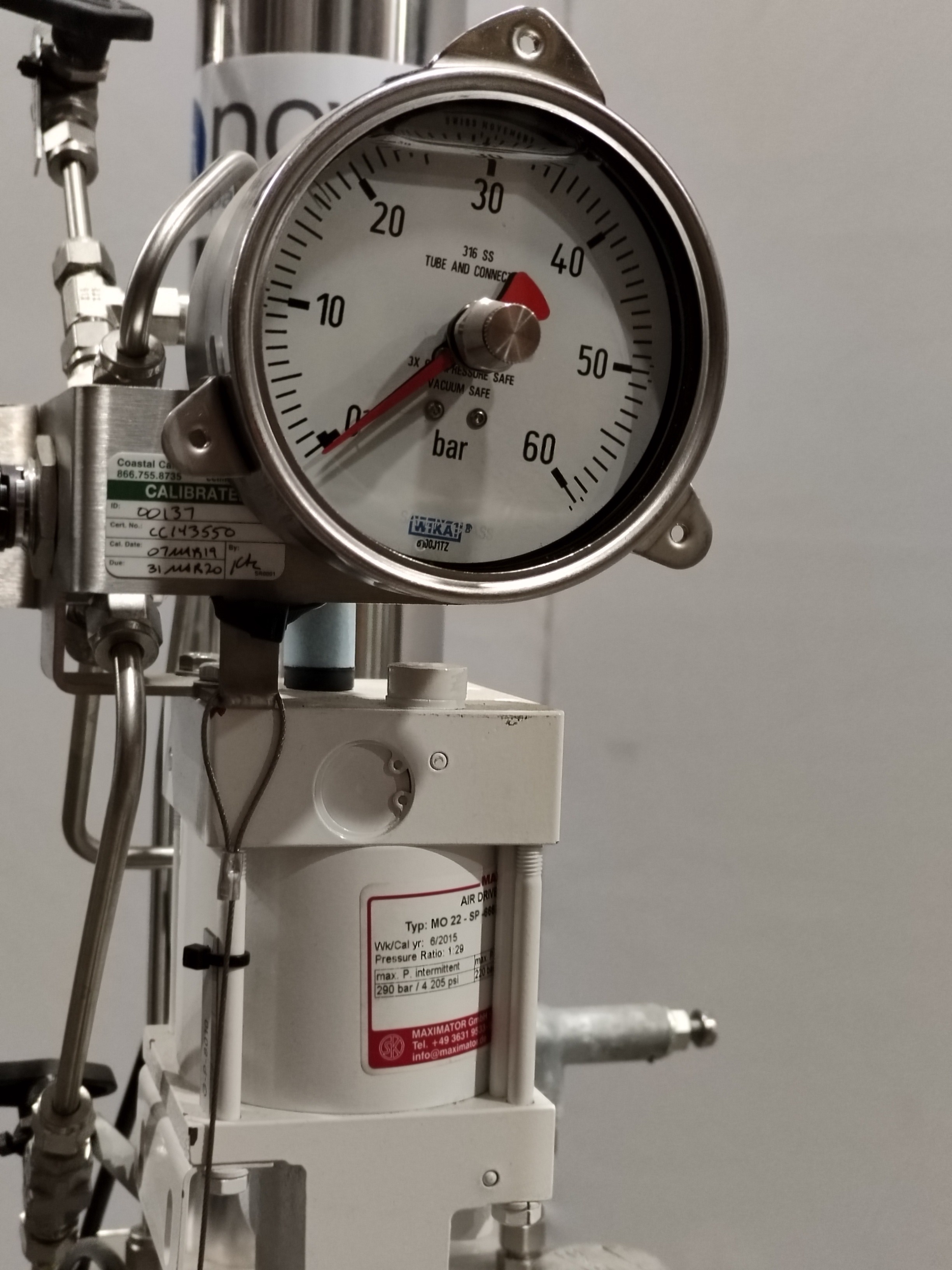 Novasep ProChrom LC80.600.VE100 Column HPLC Pharma Separation System API