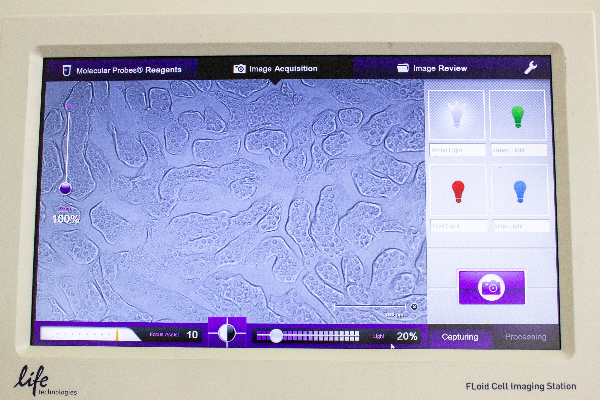 Life Technologies FLoid Cell Imaging Station Fluorescence Imaging Solution