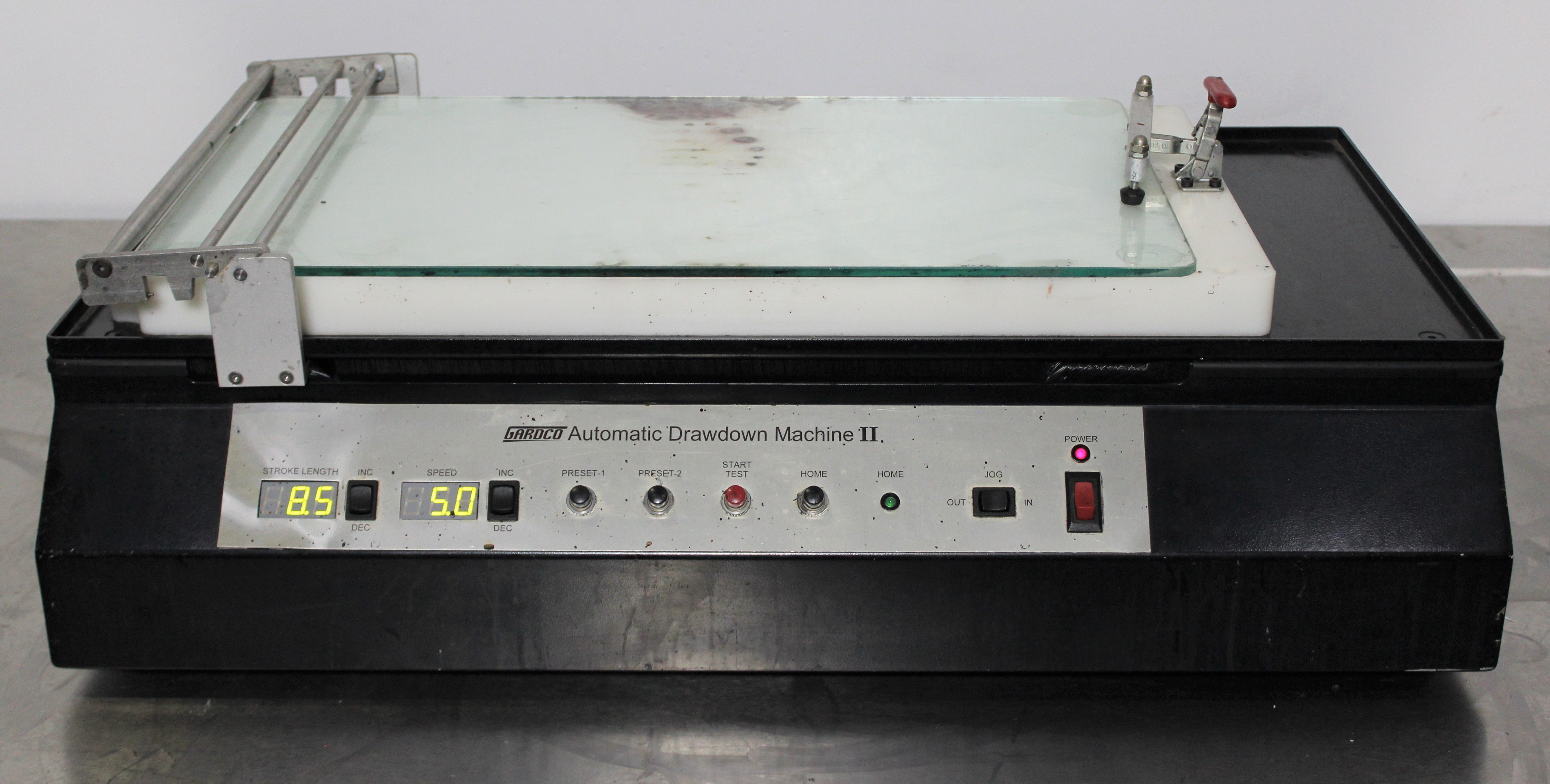 Gardco Automatic Drawdown Machine II Coater Precision Sample Coating