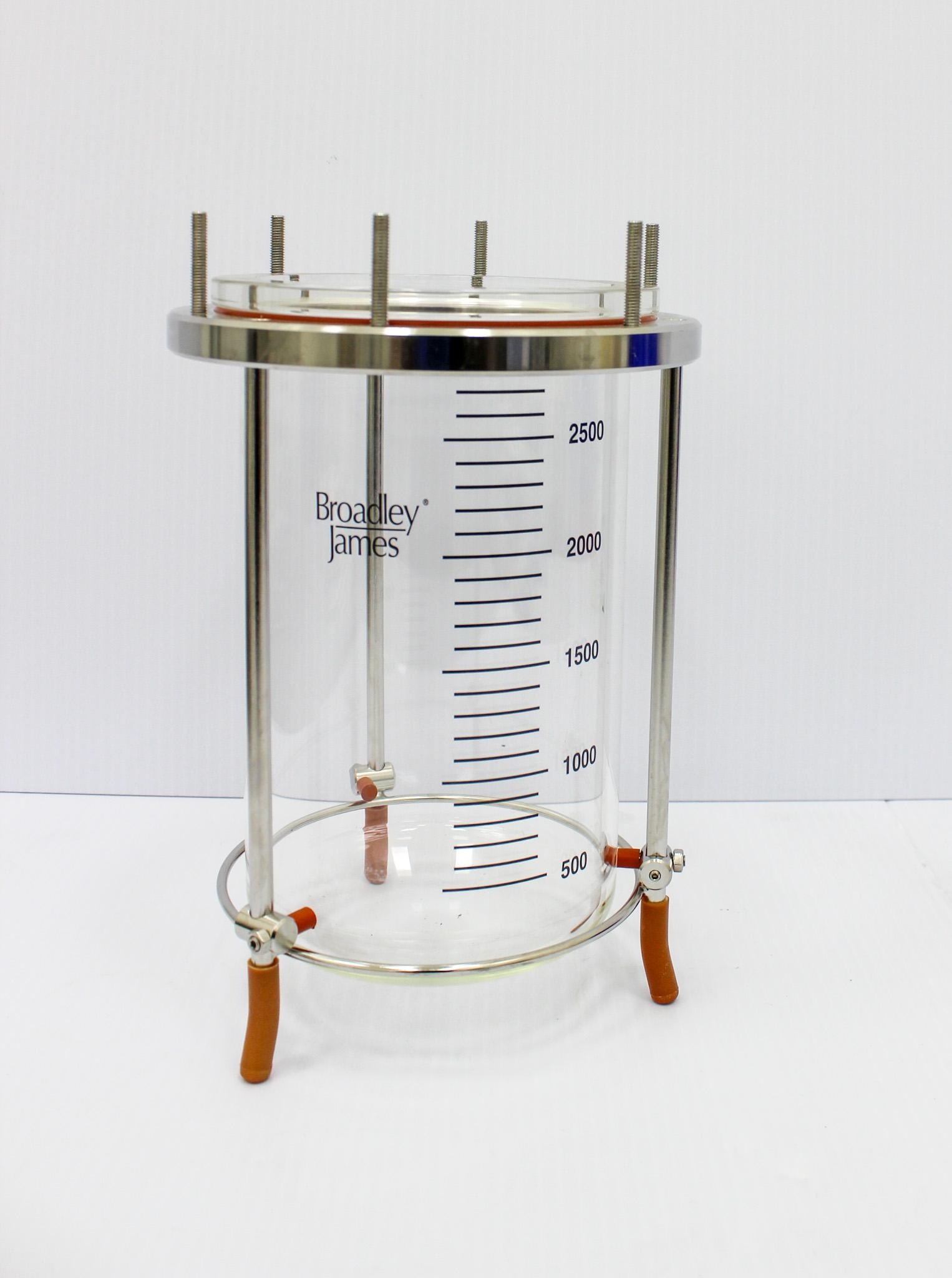 Broadley James 3Liters Bioreactor for Microbial Fermentation, 3L Capacity