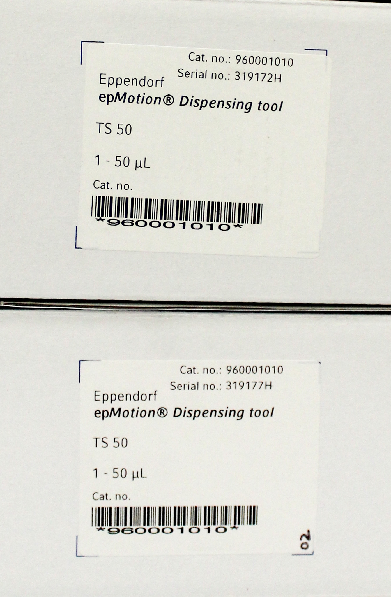 Eppendorf cat: 960001010 Liquid Handling Dispensing Tool 1-50µL TS 50