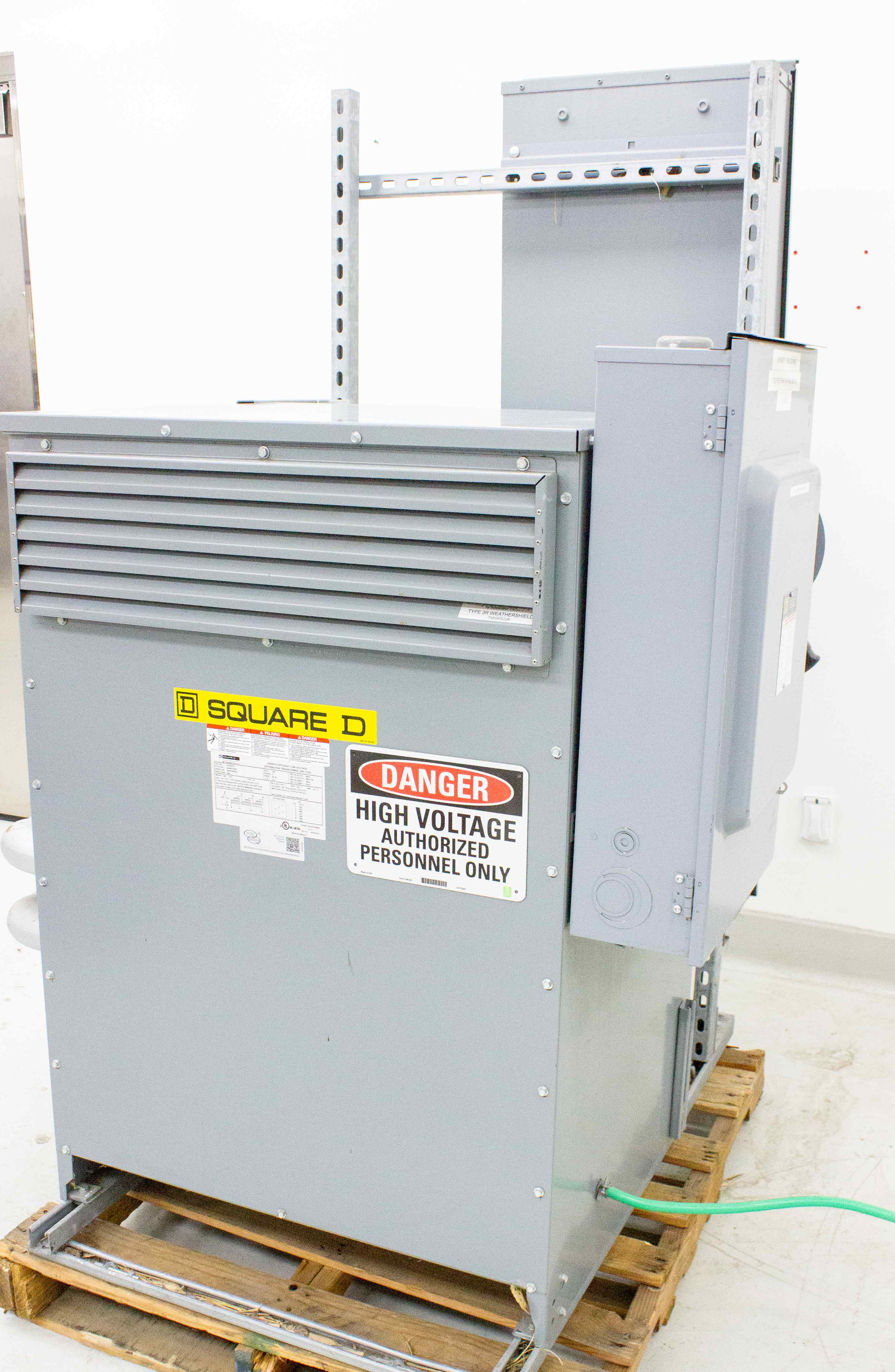 Square D EX150T3H Transformer Energy Efficient 150kVA 3-Phase 480V 60Hz