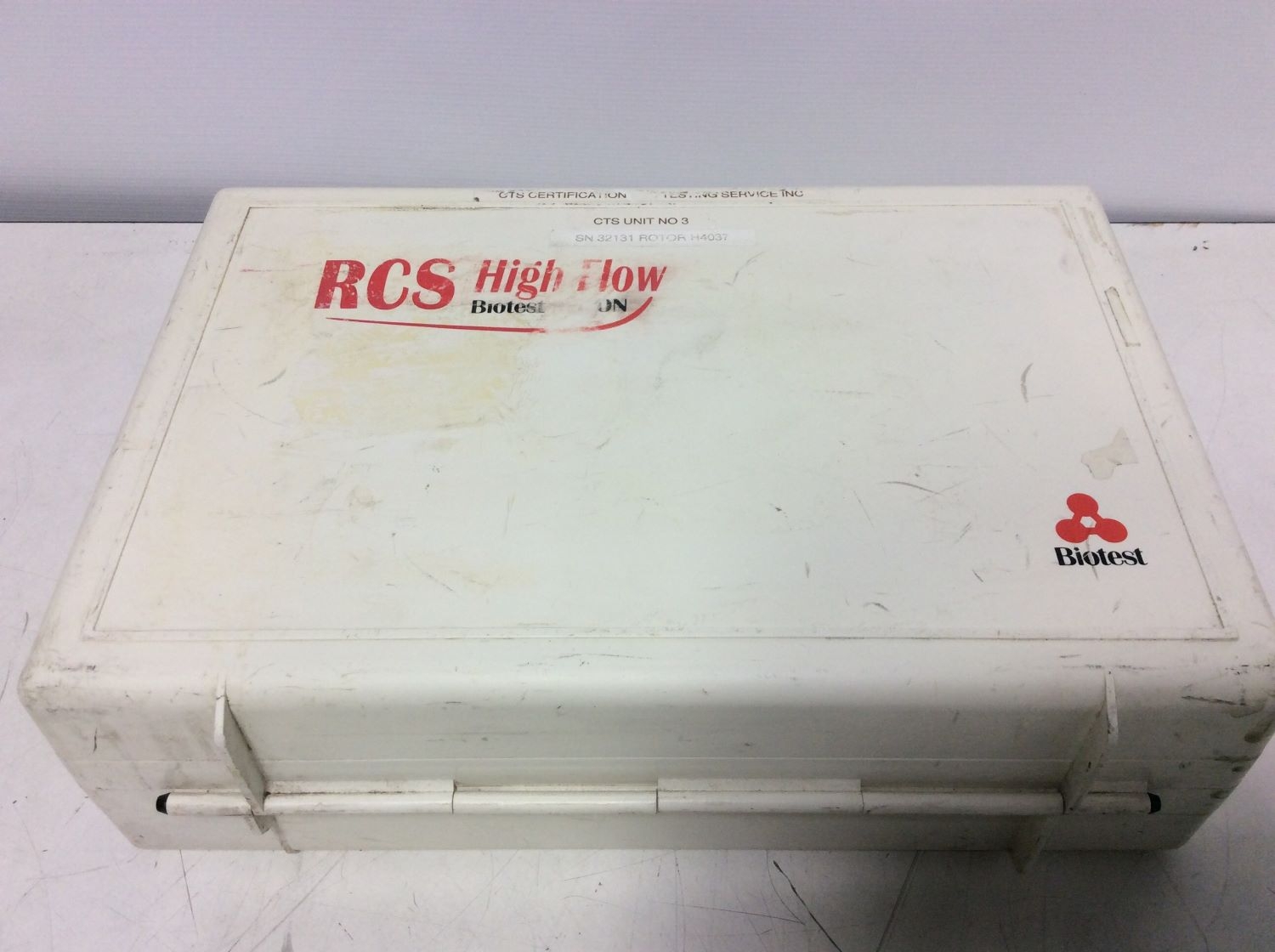 Biotest HYCON Air Sampler RCS High Flow - Salvage for Parts Only