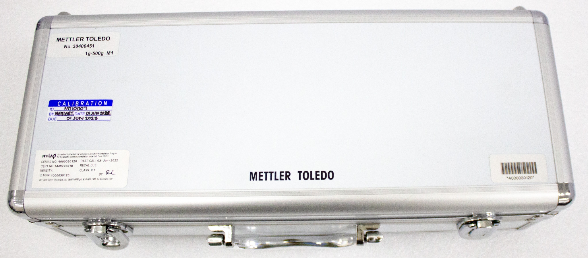 Mettler Toledo Weight Set 1g-500g Precision Weighing Instrumentation