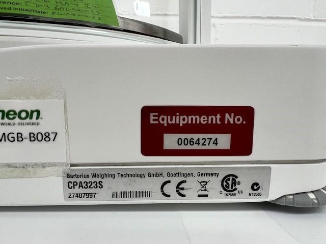 Sartorius CPA323S Analytical Balance for Precision Weighing Applications