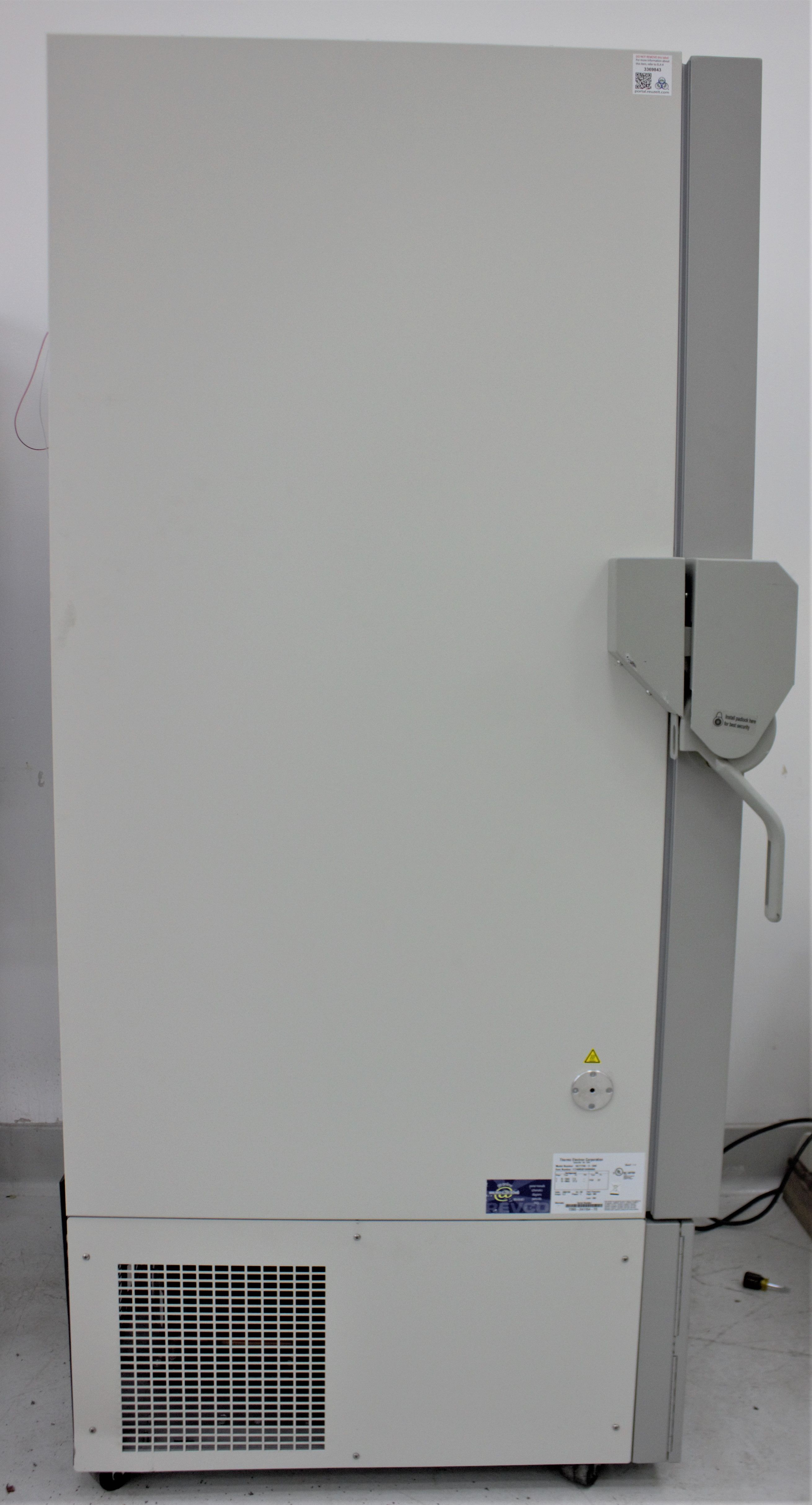 Thermo Revco ULT1740-3-D40 Ultra Low Freezer -50C 240V Energy Efficient