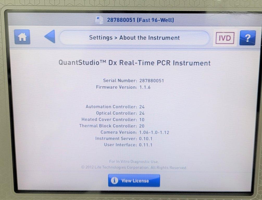 ABI 4470660 Real Time PCR Analyzer 96 Well IVD & TDM Modes High Sensitivity
