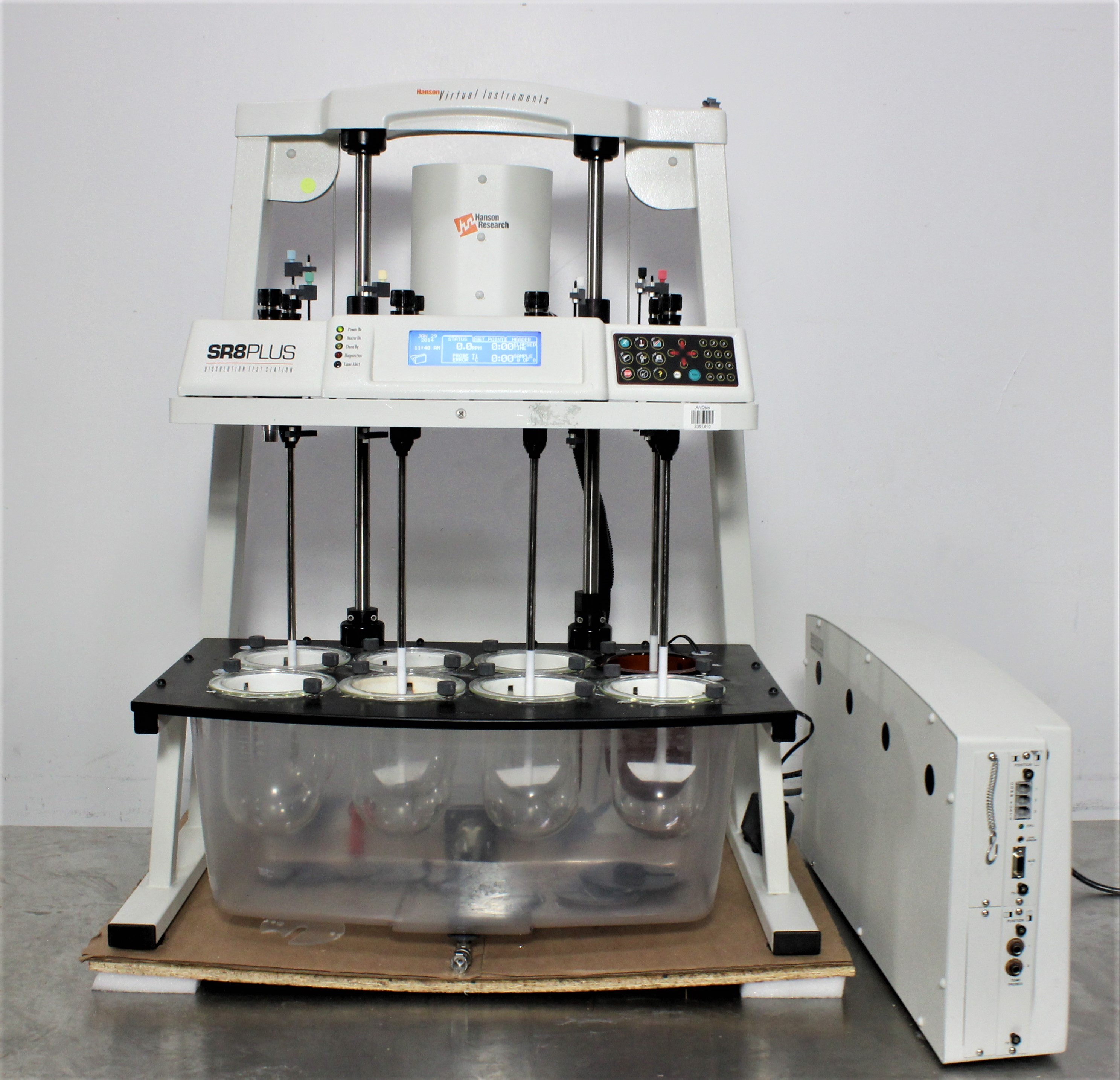 Hanson SR8 Plus Dissolution System Chemistry Dissolution Testing System 8 Vessels 120V