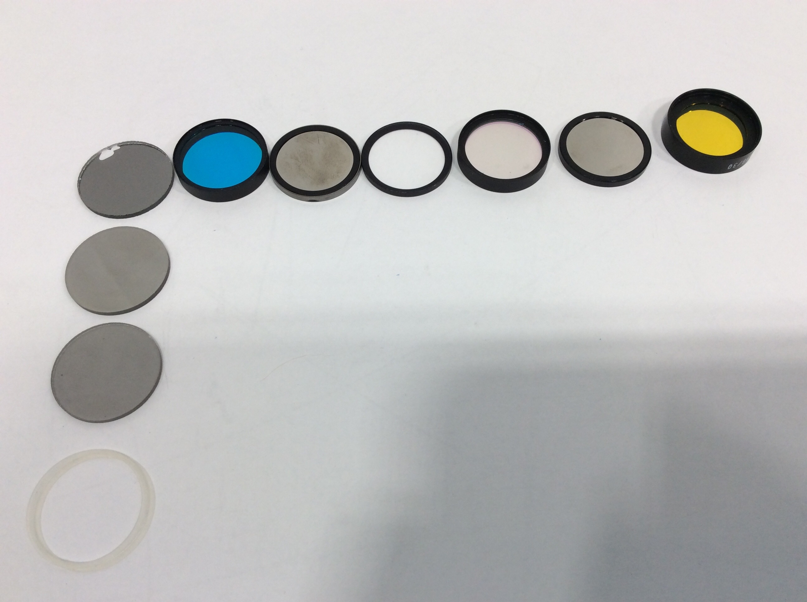 Edmund Achromatic Lenses Optical Microscopy Turnkey Functional Set Includes Case